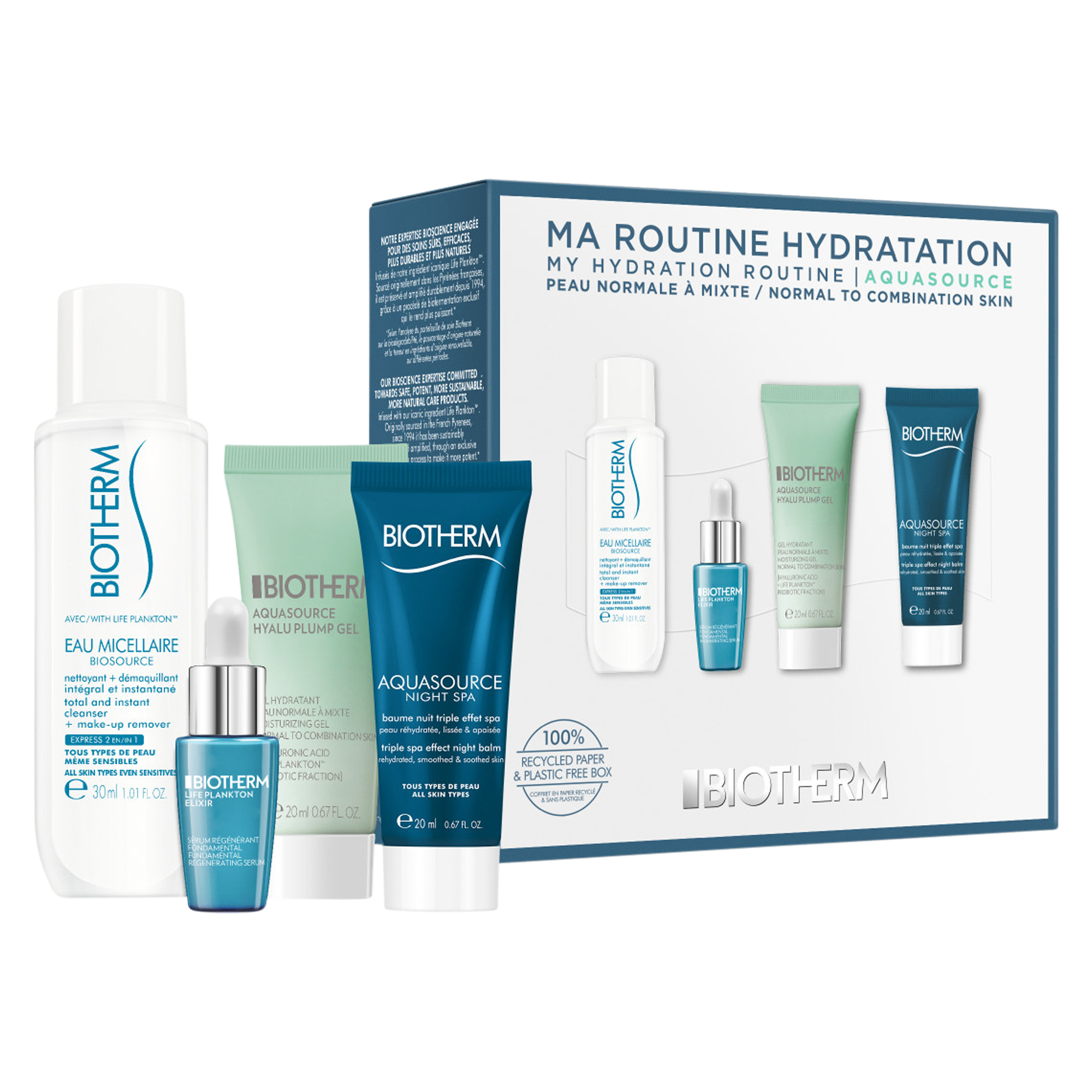 Biotherm Aquasource Gel PNM 20ml SET