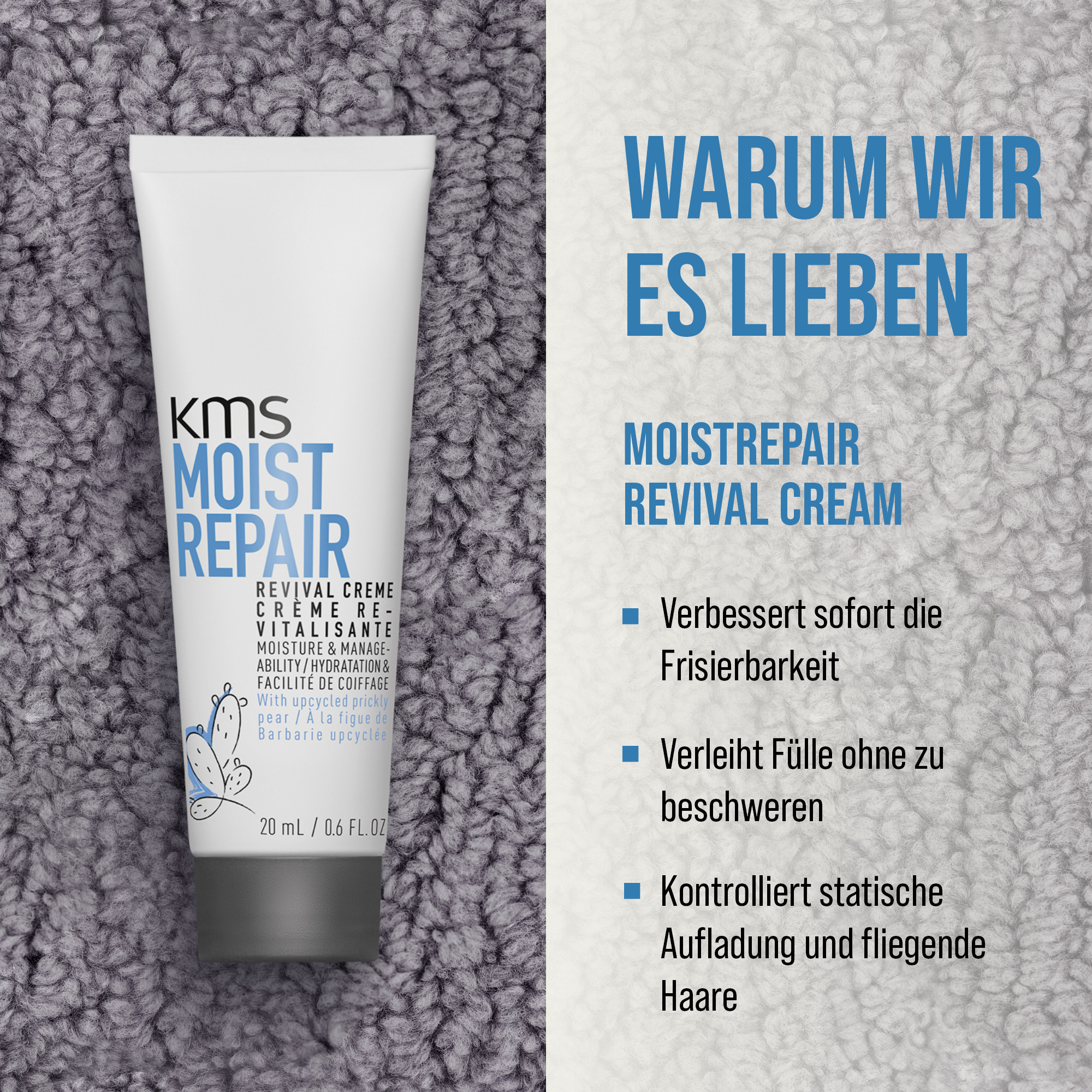 KMS MoistRepair Reise-Set für trockenes und geschädigtes Haar