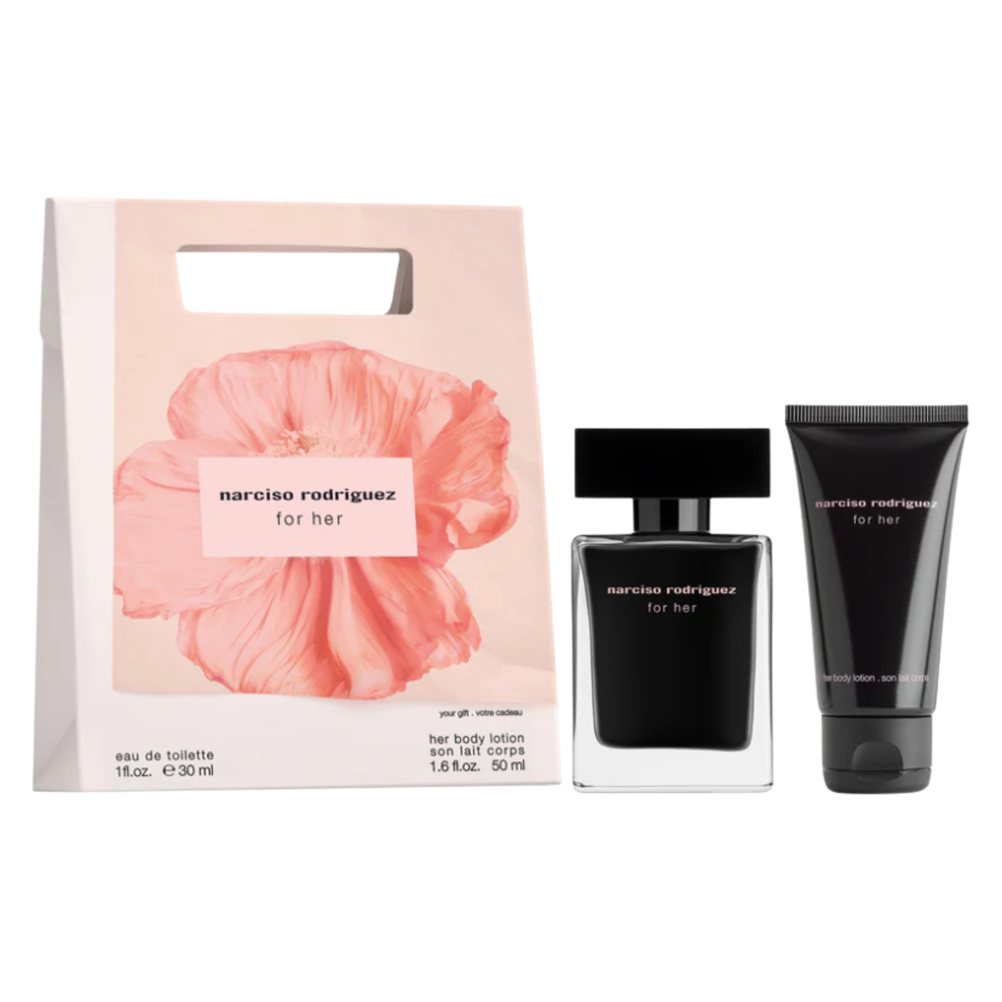 Narciso Rodriguez for her Eau de Toilette (EdT) 30ml SET