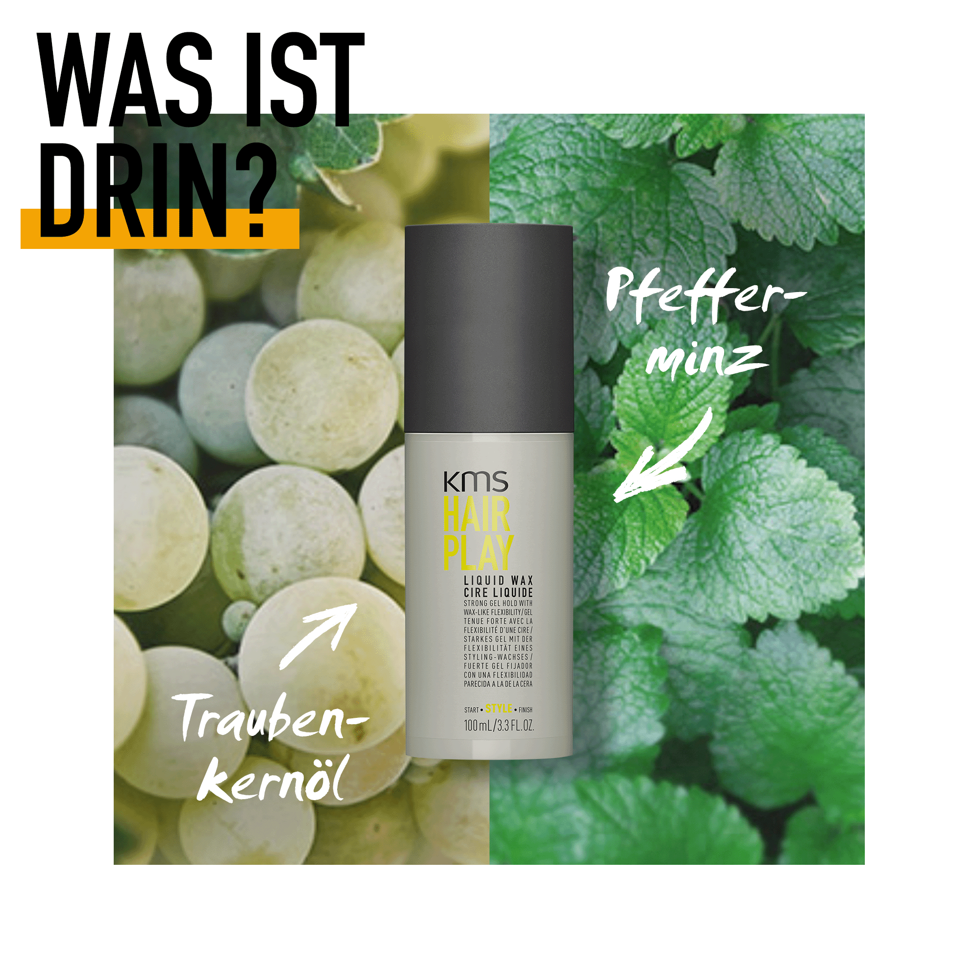 KMS HairPlay Liquid Wax