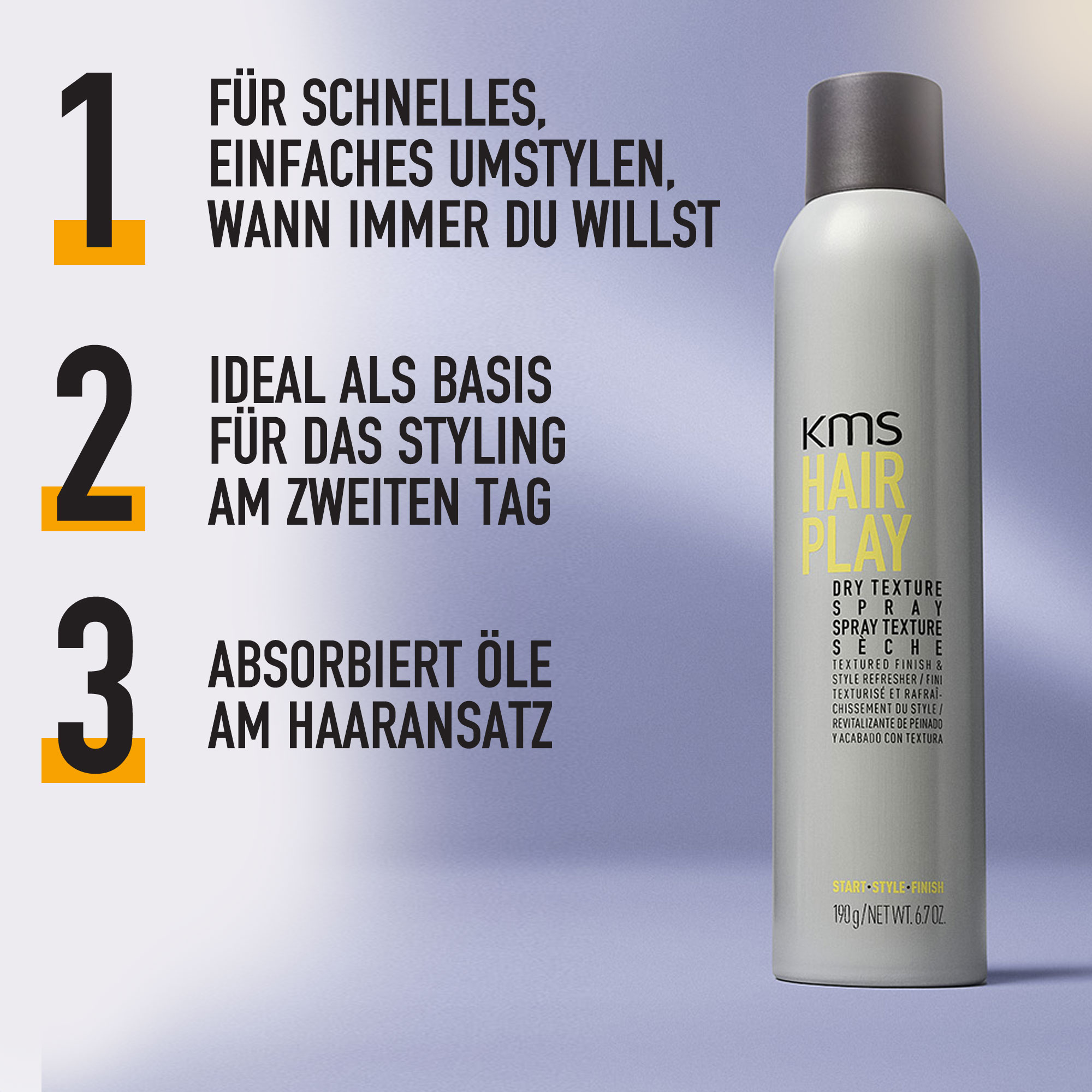 KMS HairPlay Dry Texture Spray