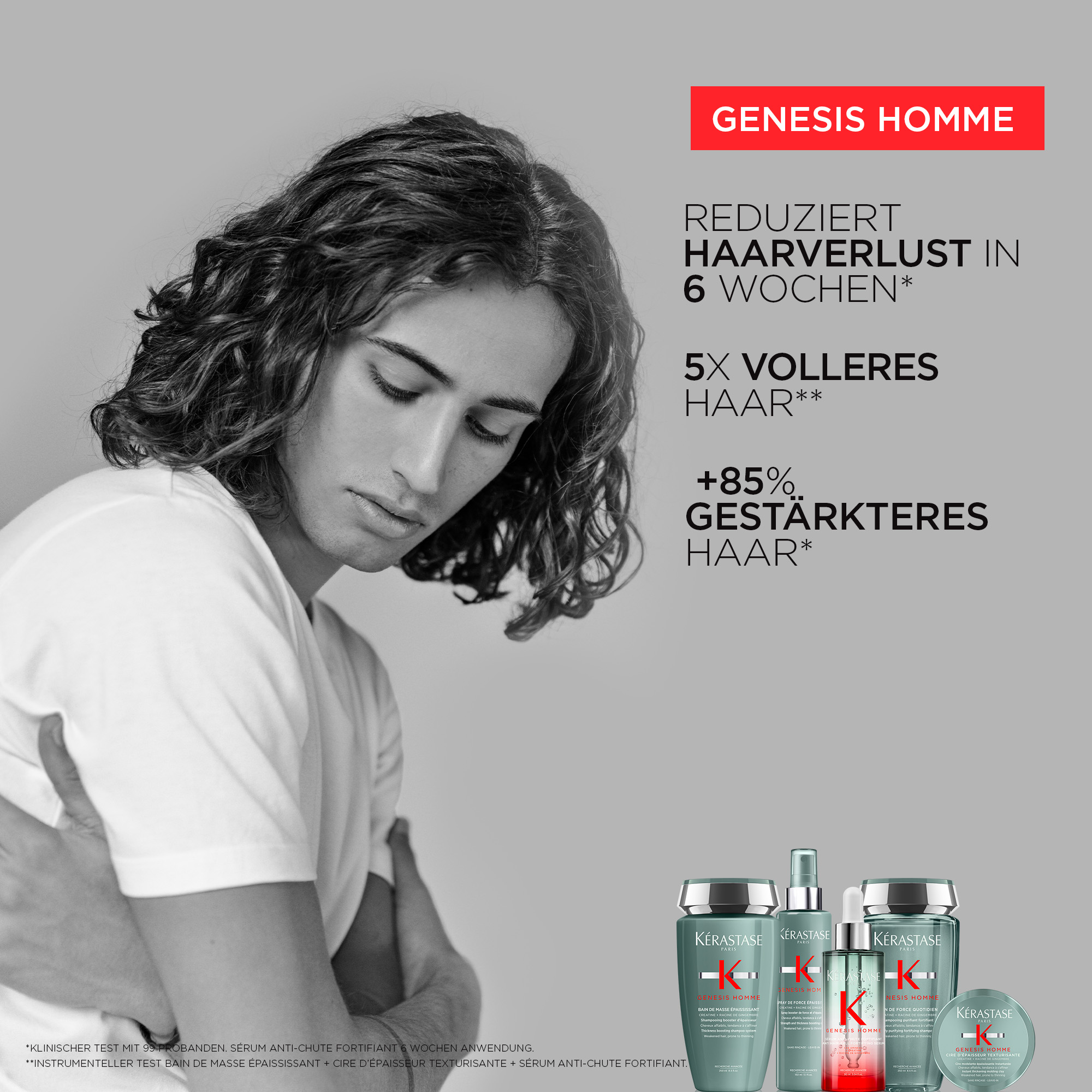 Kérastase Genesis Homme Bain de Masse Shampoo