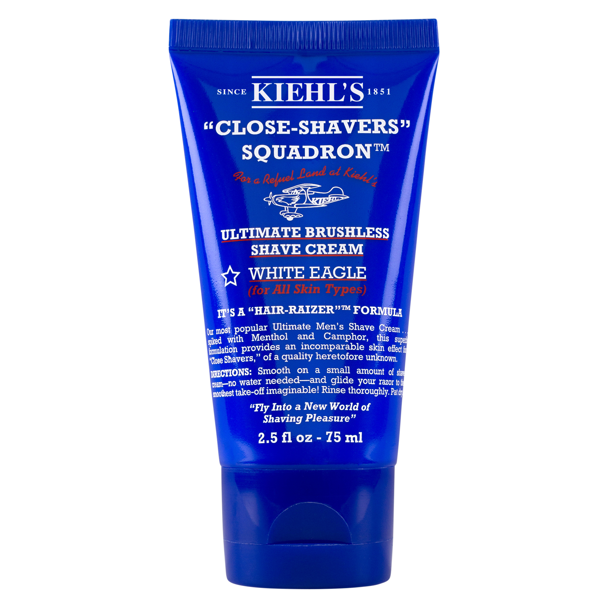 Kiehl's Close Shavers Ultimate Brushless Shave Cream White Eagle