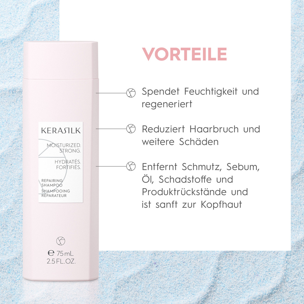 Kerasilk Essential Reparatur Reiseset für trockenes, geschädigtes Haar