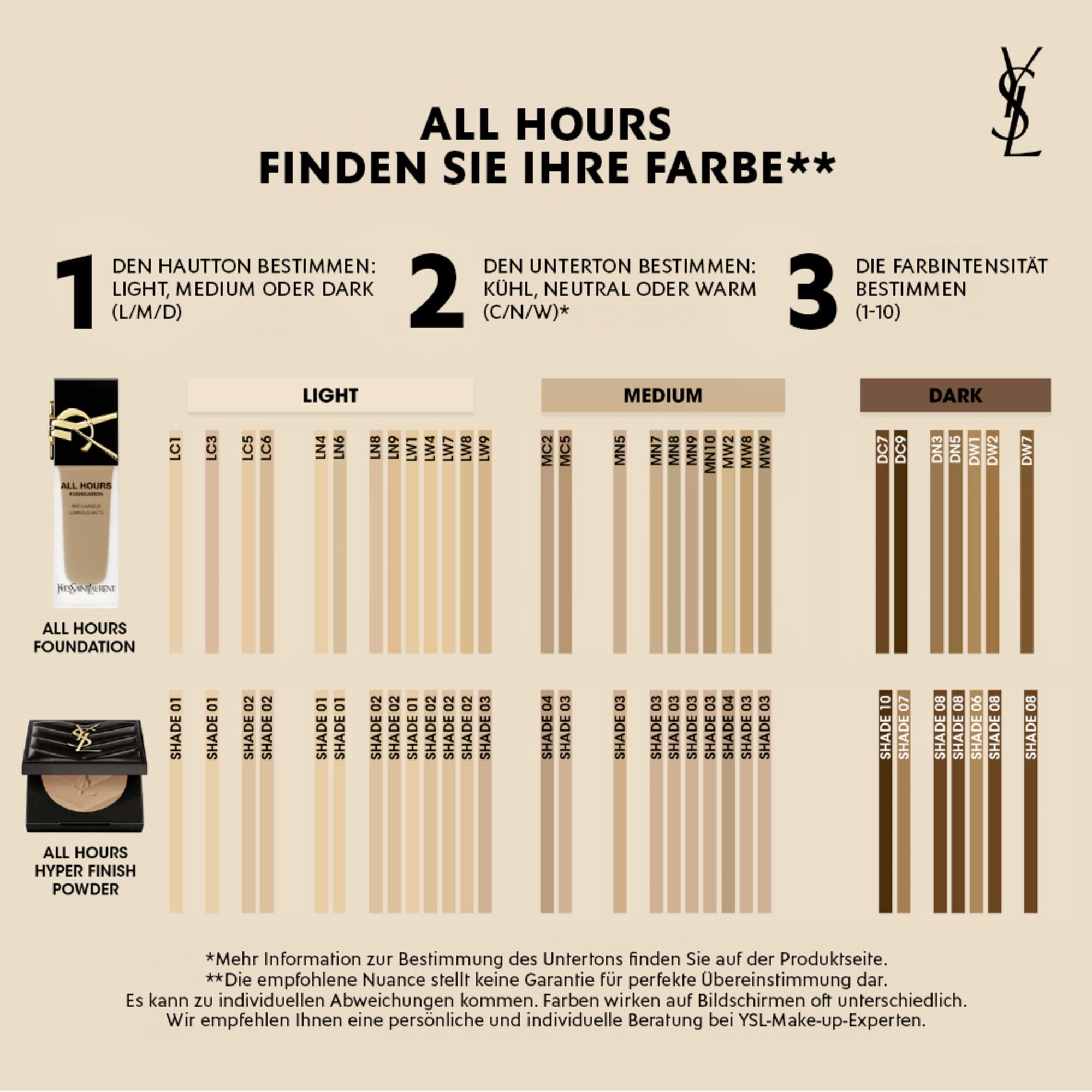 Yves Saint Laurent All Hours Hyper Finish Powder