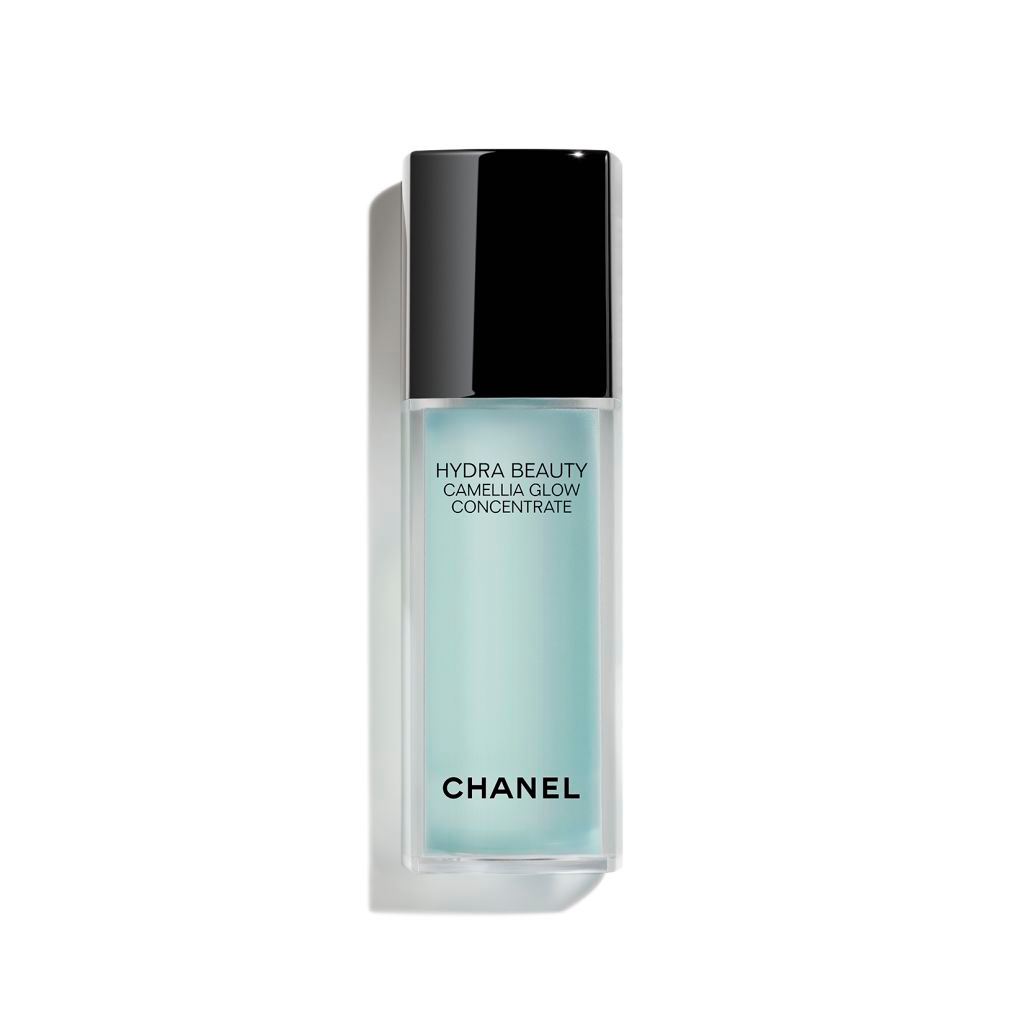 CHANEL HYDRA BEAUTY CAMELLIA GLOW CONCENTRATE FEUCHTIGKEITSPFLEGE MIT AHA-MIKRO-PEELING