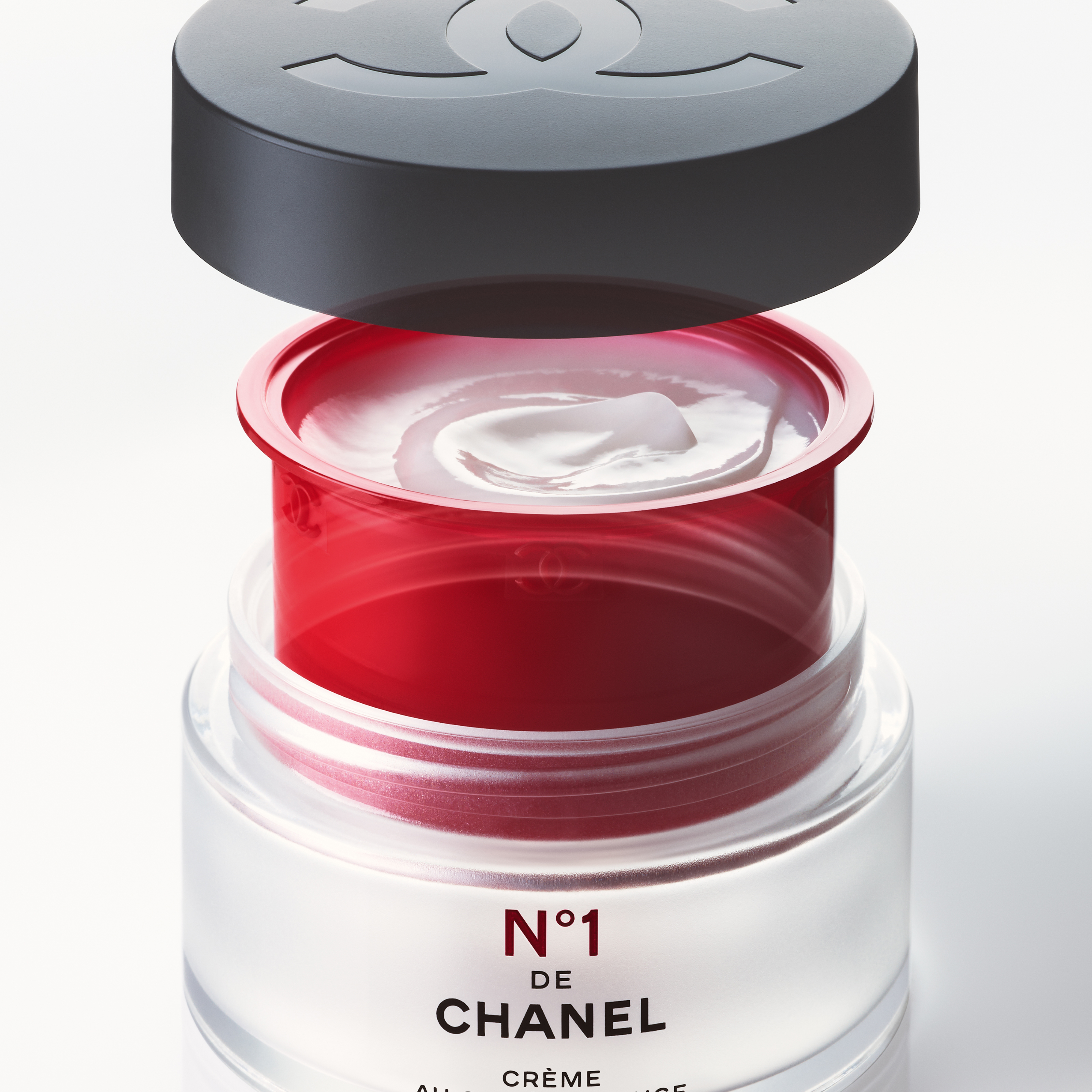 CHANEL N°1 DE CHANEL CREME MIT ROTER KAMELIE – NACHFÜLLUNG POLSTERT AUF – GLÄTTET – SCHÜTZT
