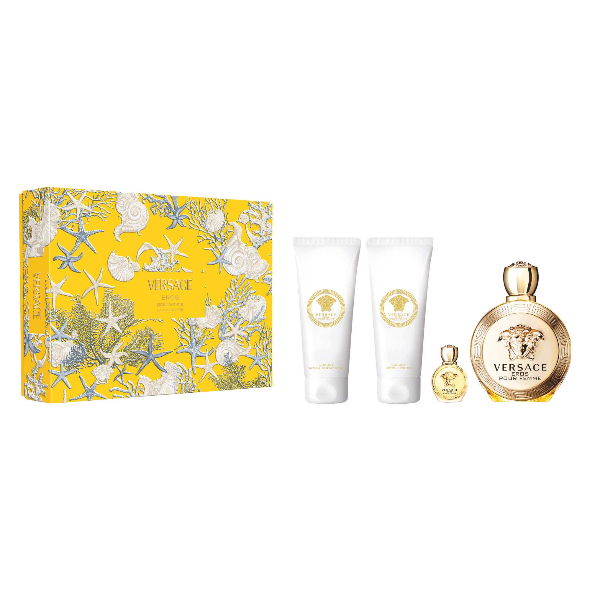 Versace Eros Pour Femme Eau de Parfum (EdP) 100ml SET