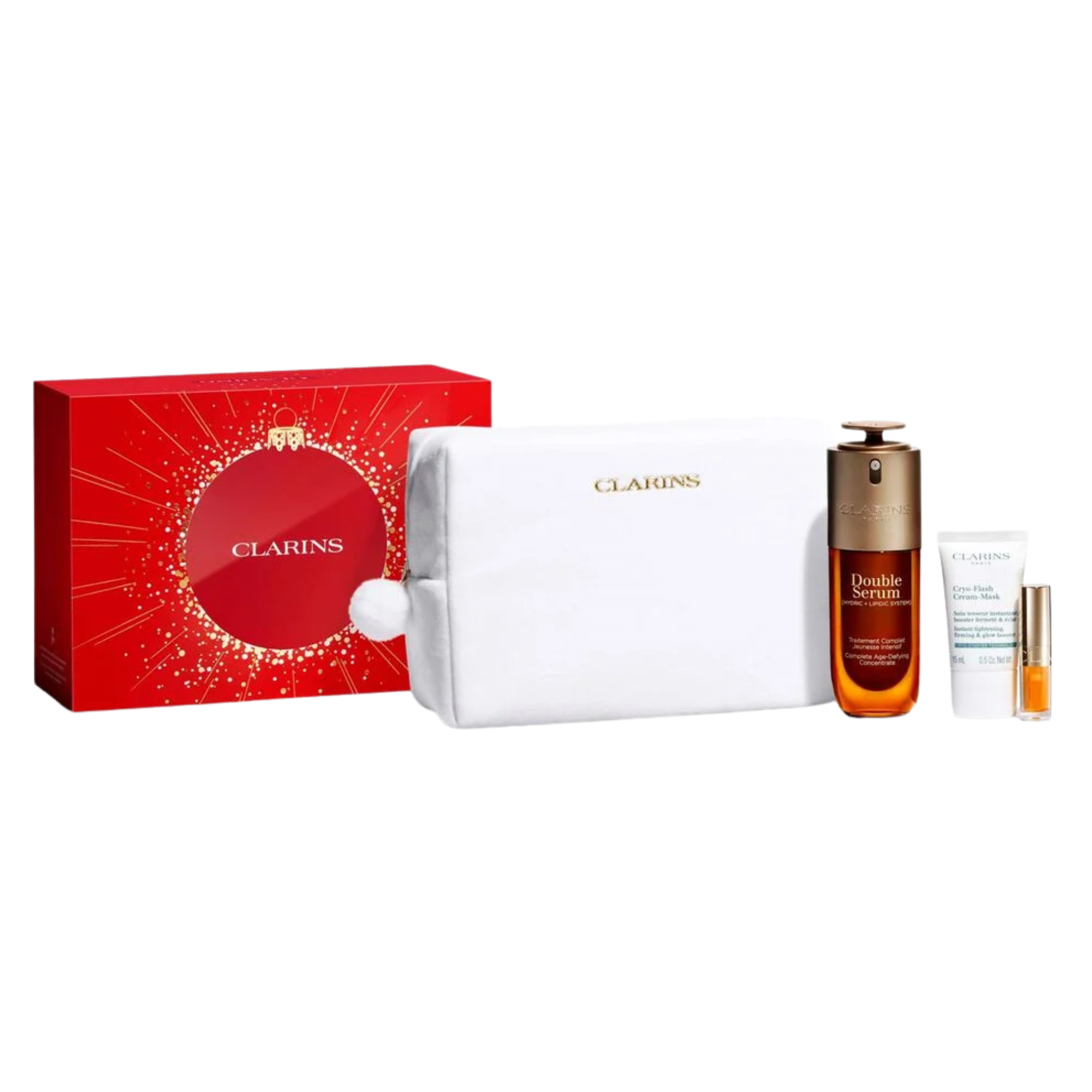Clarins Double Serum Gesichtspflege SET