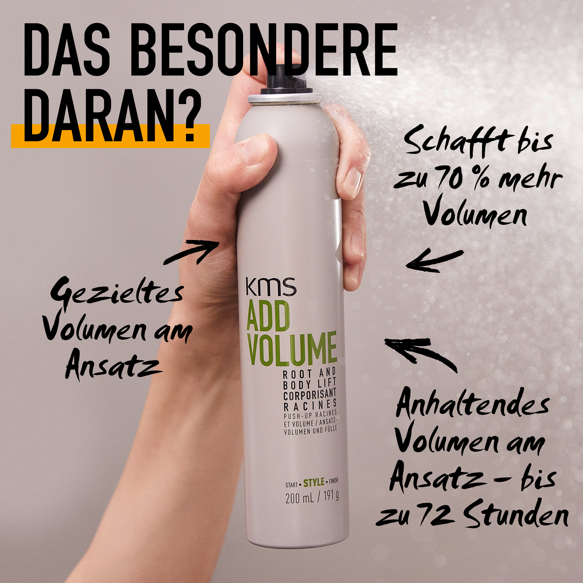 KMS AddVolume Root and Body Lift