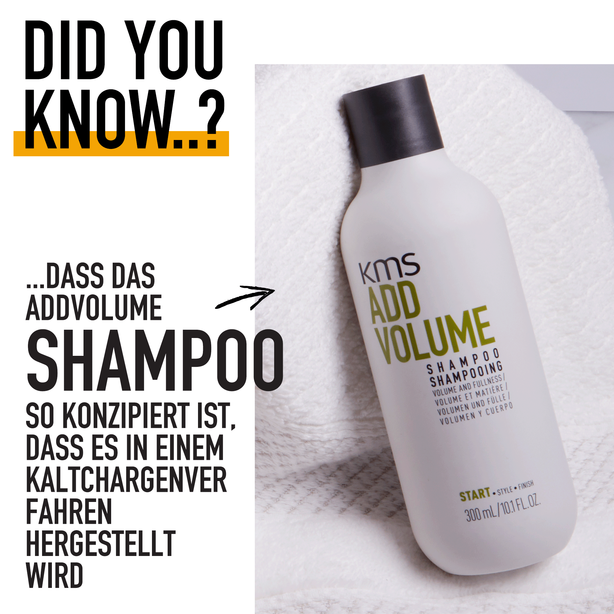 KMS AddVolume Shampoo