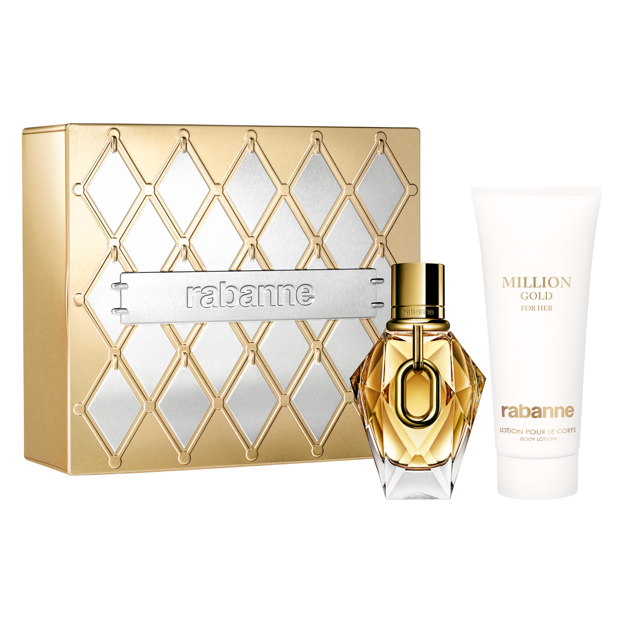 Rabanne Million Gold For Her Eau de Parfum (EdP) 50ml SET