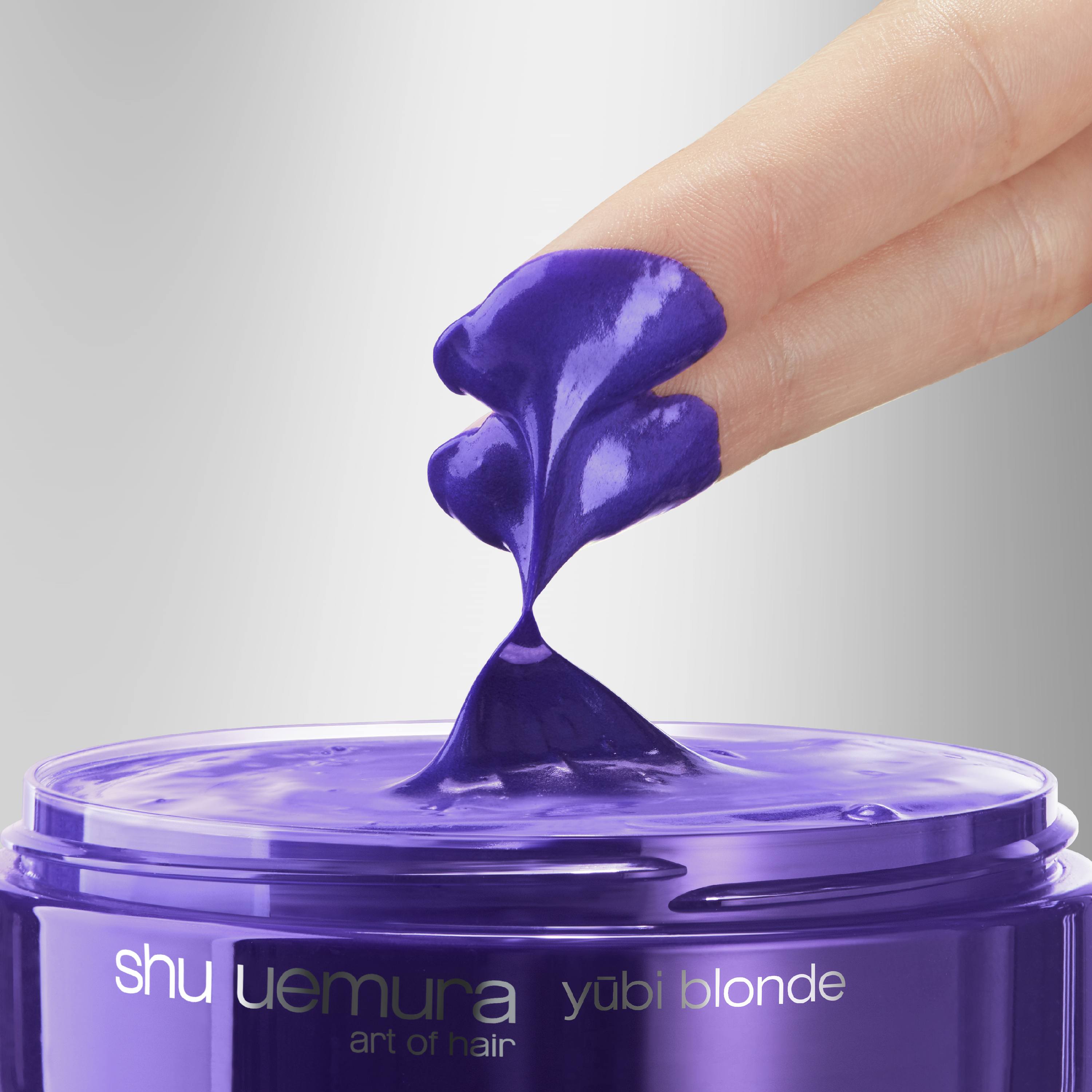 shu uemura Yubi Blonde Anti-Gelbstich Purple Balm