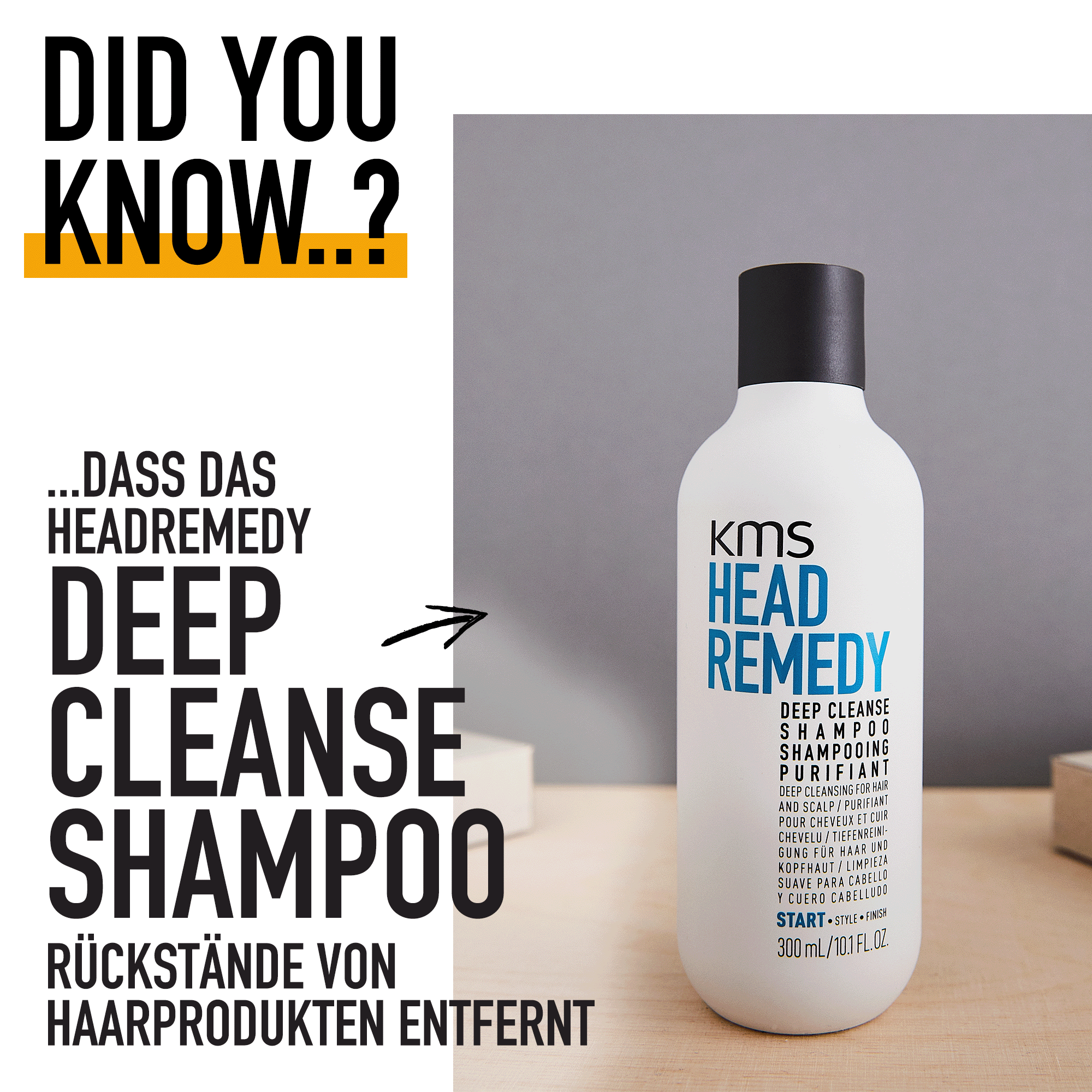 KMS HeadRemedy Deep Cleanse Shampoo