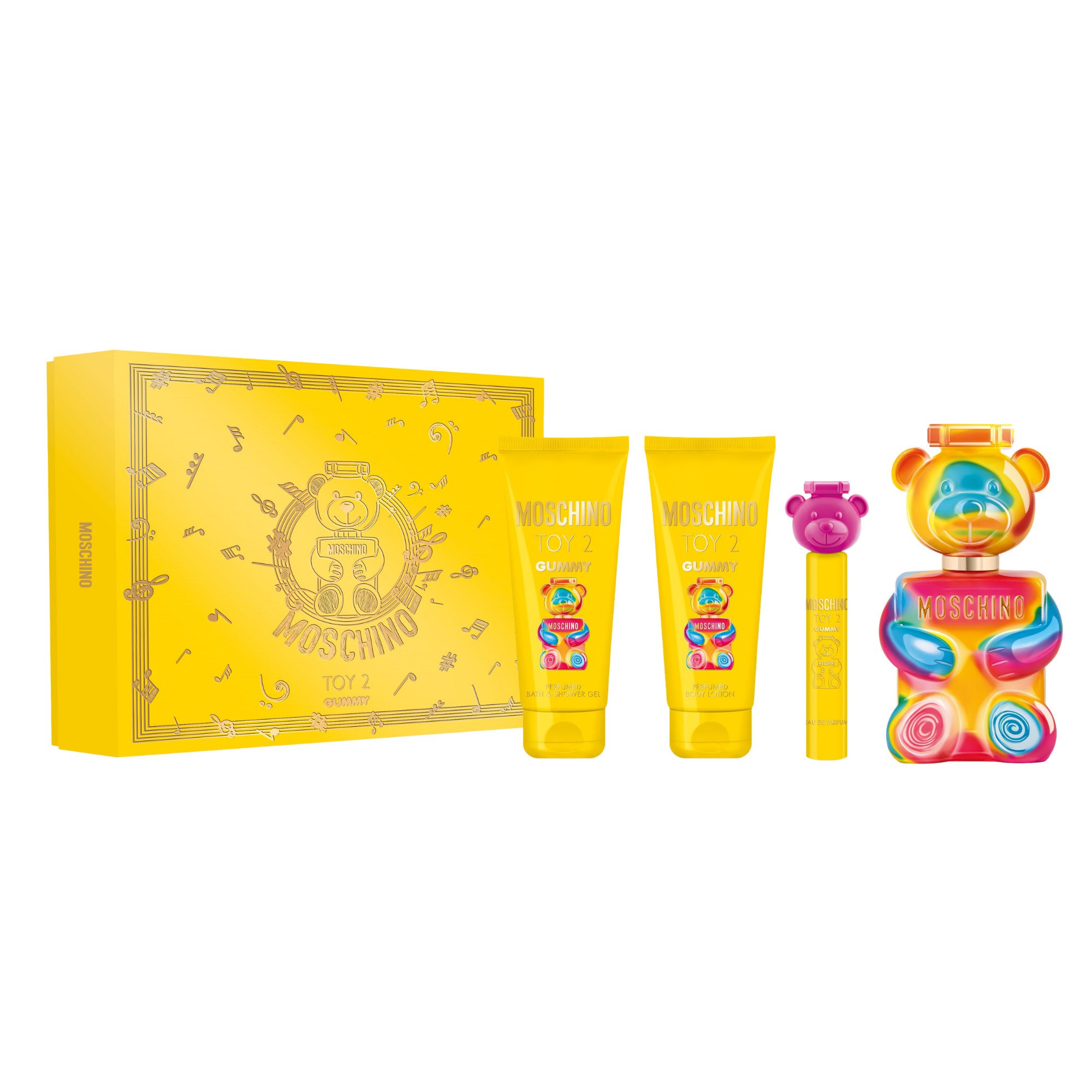 Moschino Toy 2 Gummy Eau de Parfum (EdP) 100ml SET