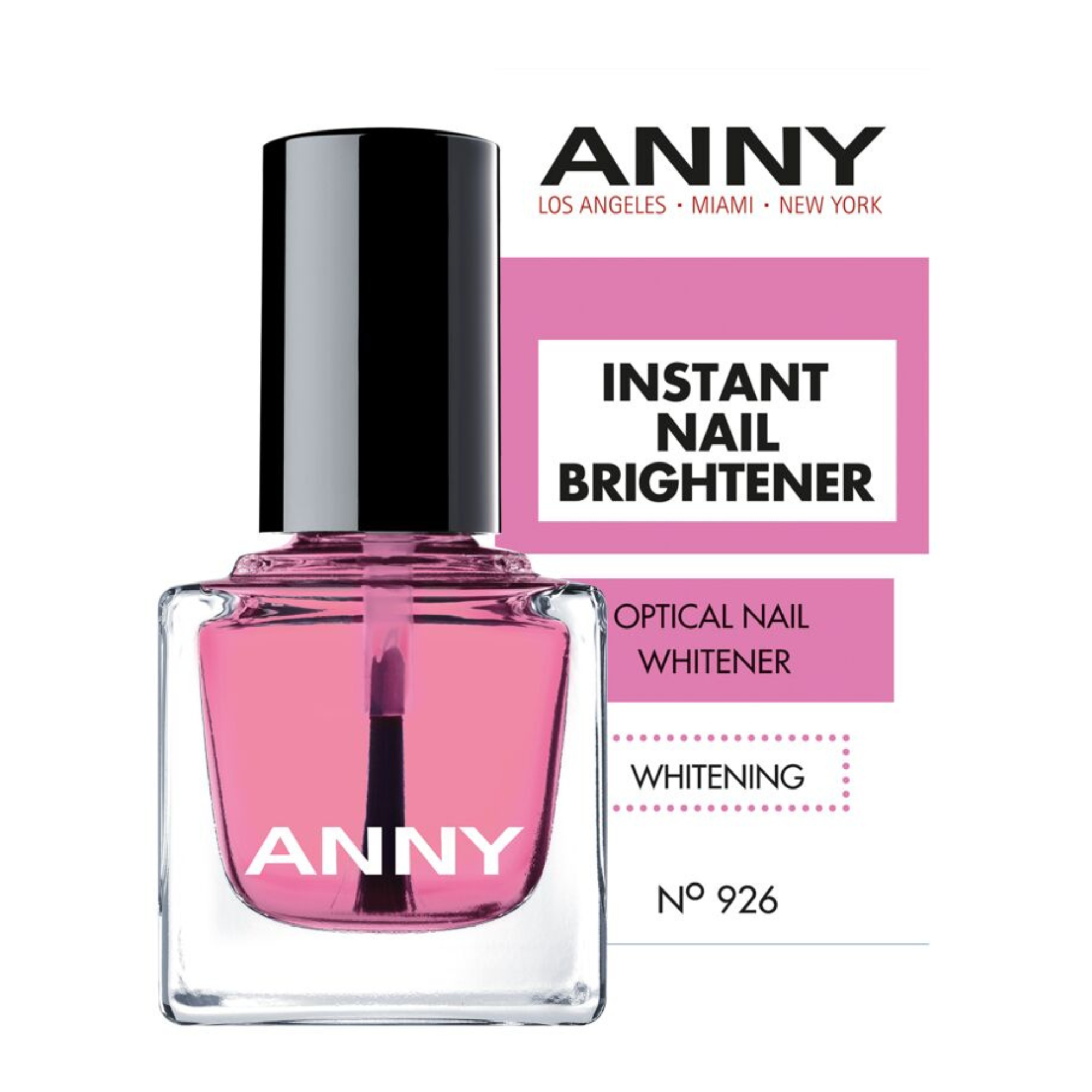 ANNY Top & Base Coats Instant Nail Brightener