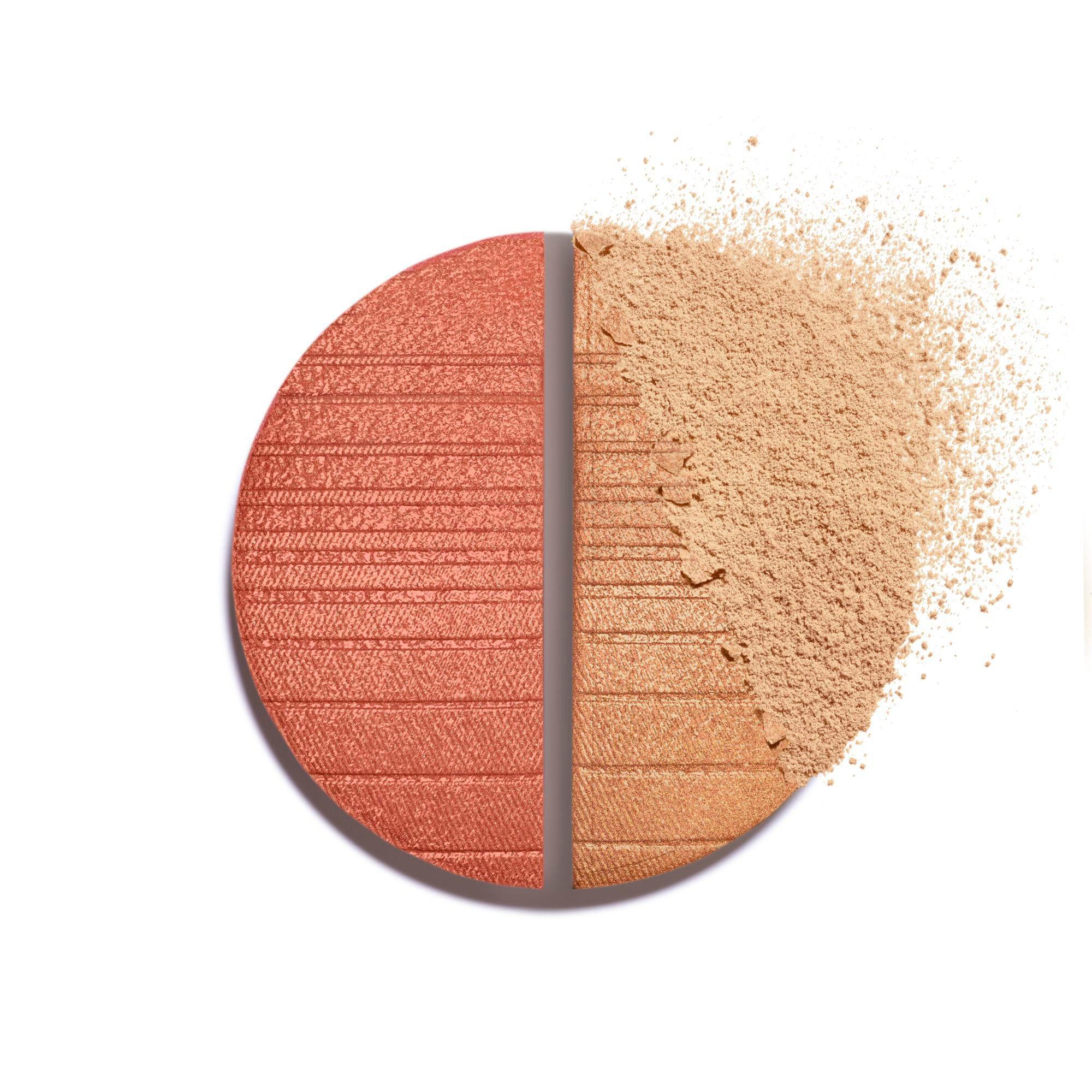 CHANEL LES BEIGES POUDRE BELLE MINE LUMIÈRE DORÉE EXKLUSIVKREATION – HIGHLIGHTER-PUDER-DUO