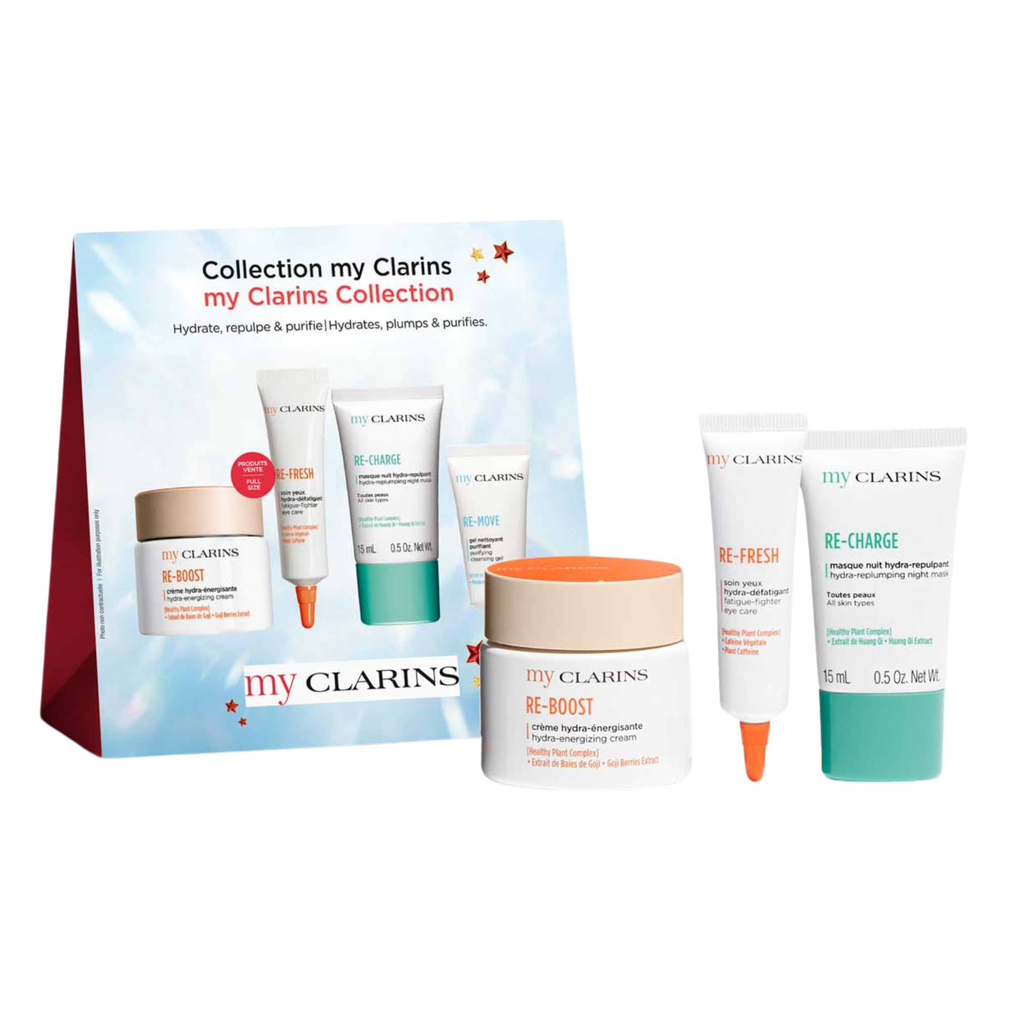 Clarins MyClarins Gesichtspflege SET