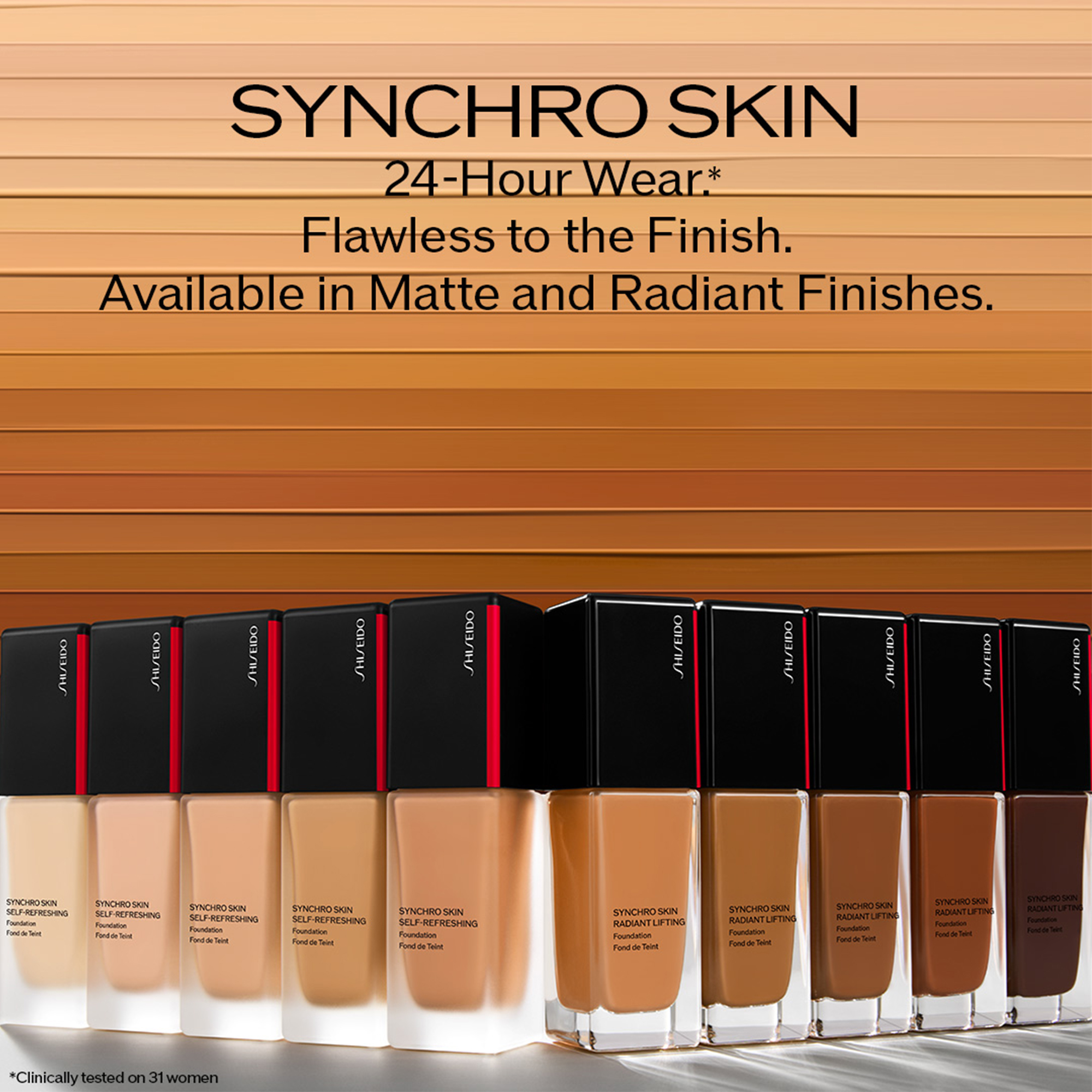 Shiseido Synchro Skin Radiant Lifting Foundation SPF 30