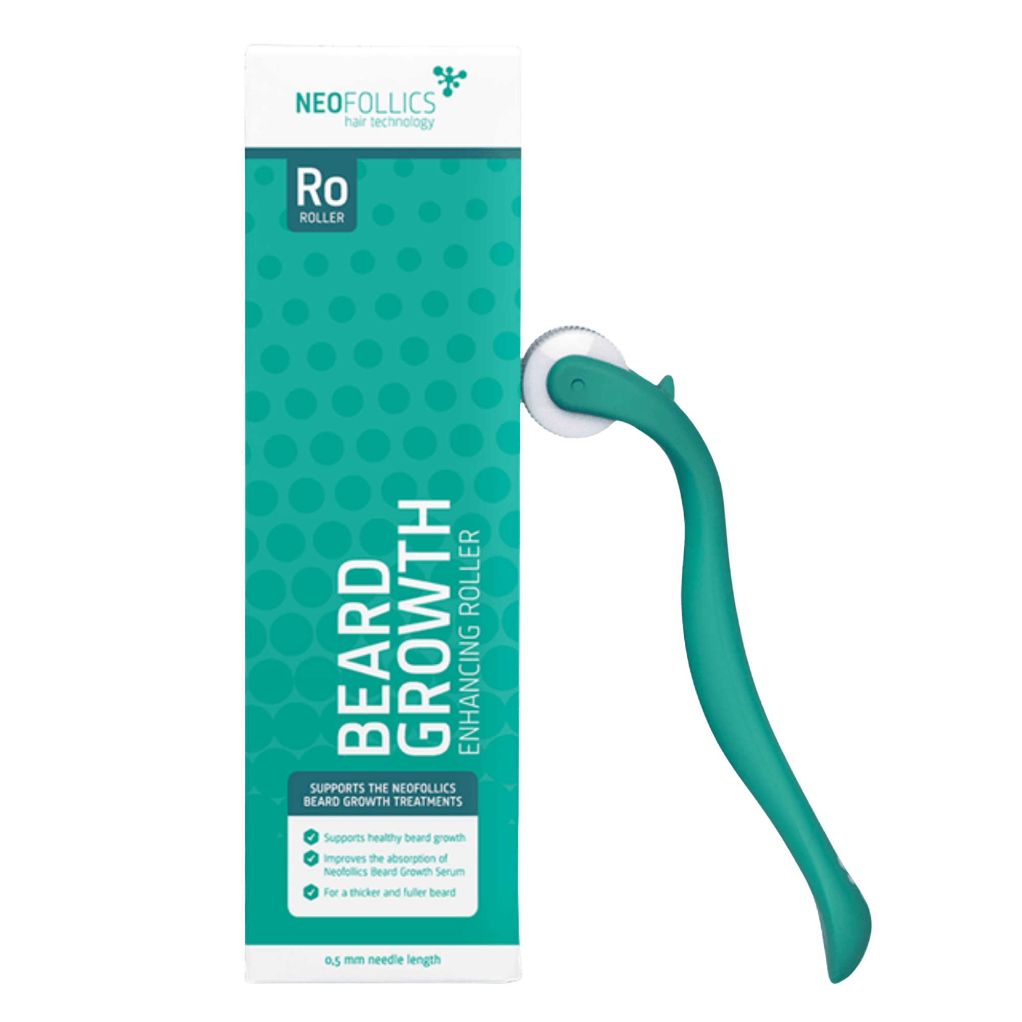 Neofollics Hair Care Bart-Roller 0,5 mm