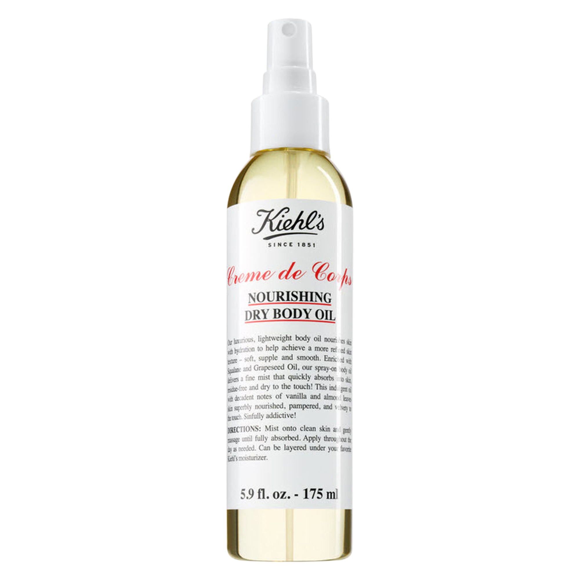 Kiehl's Creme de Corps Nourishing Dry Body Oil