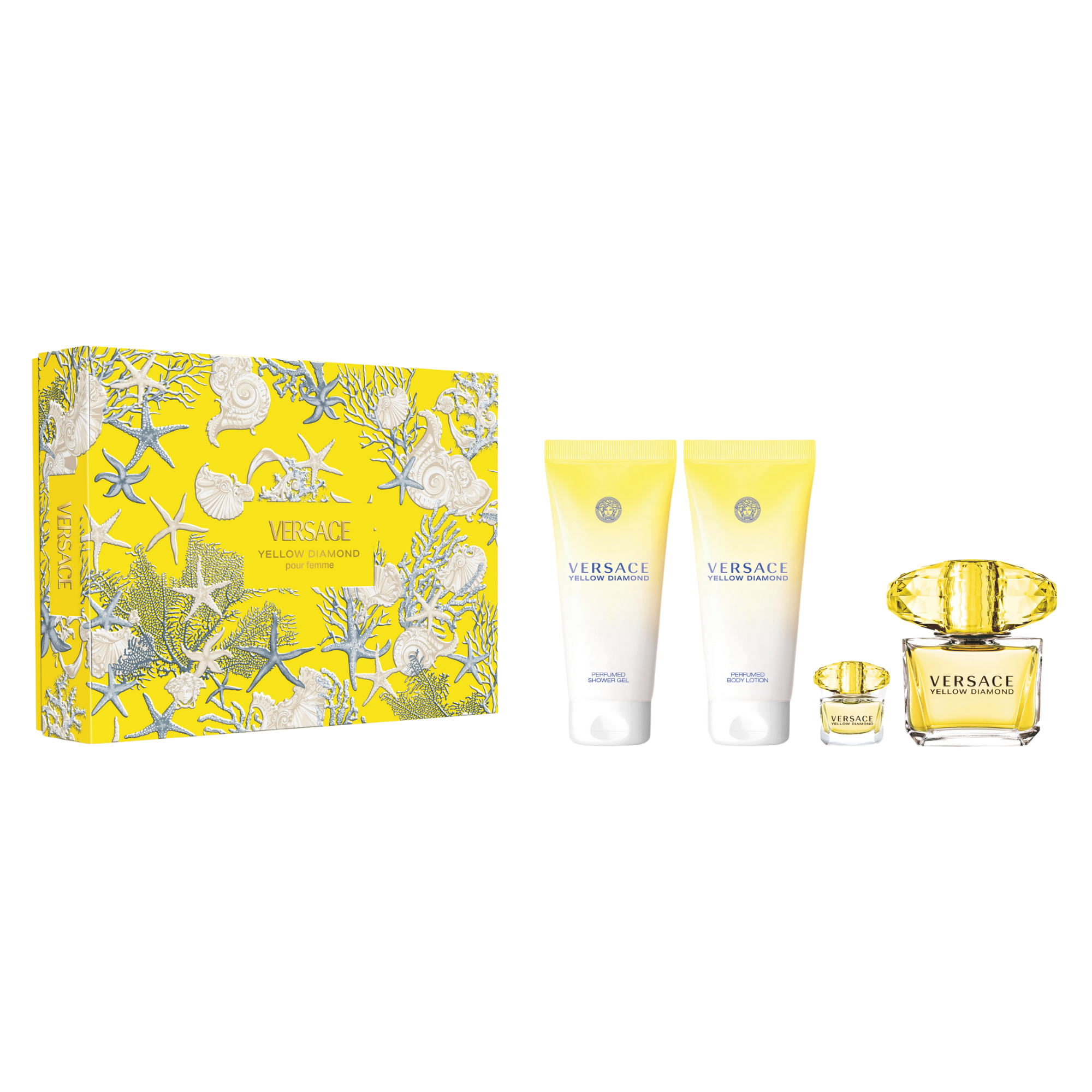 Versace Yellow Diamond Eau de Toilette (EdT) 90ml SET