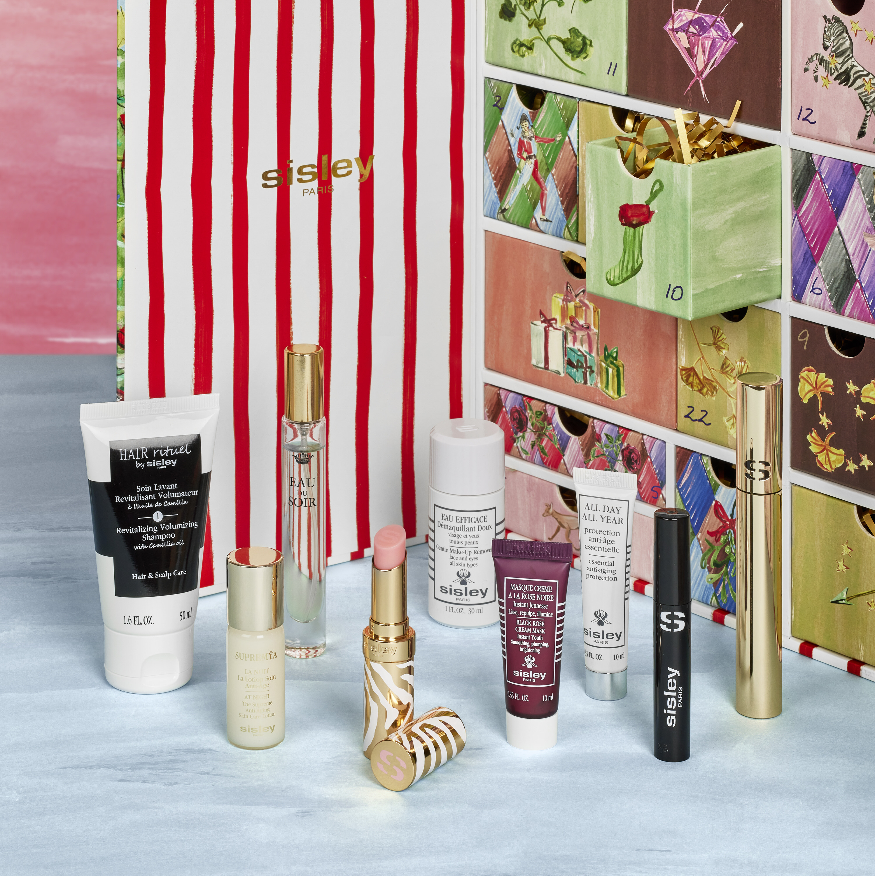 Sisley Adventskalender mit 24 Überraschungen