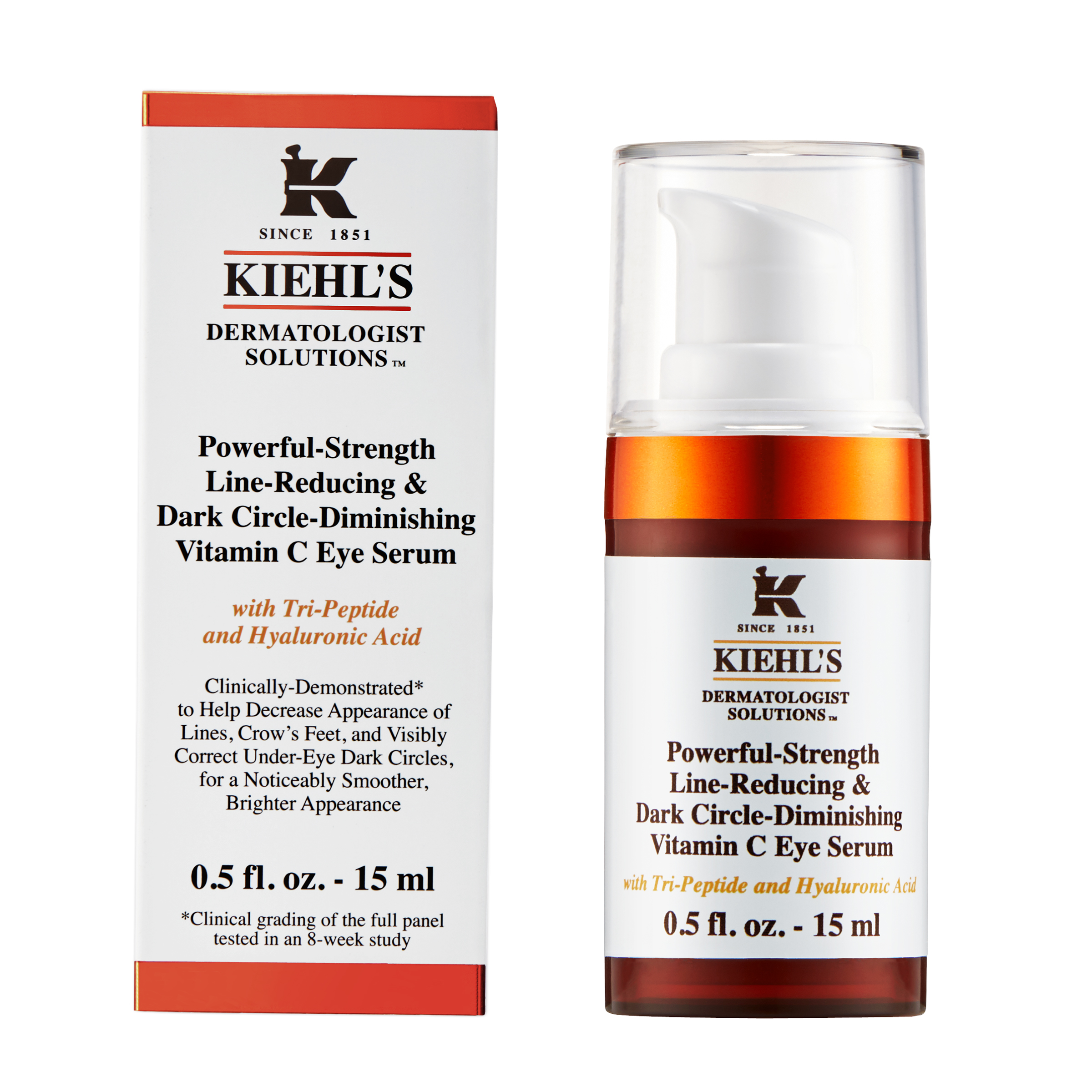 Kiehl's Dermatologist Solutions Line-Reducing & Dark Circle Diminishing Vitamin C Eye Serum