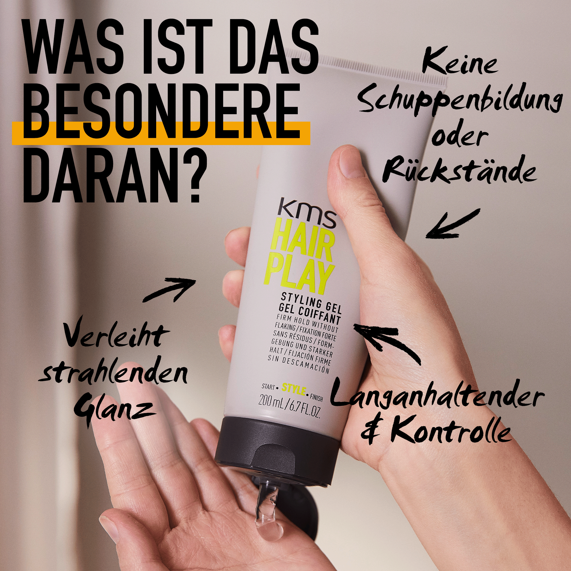 KMS HairPlay Styling Gel