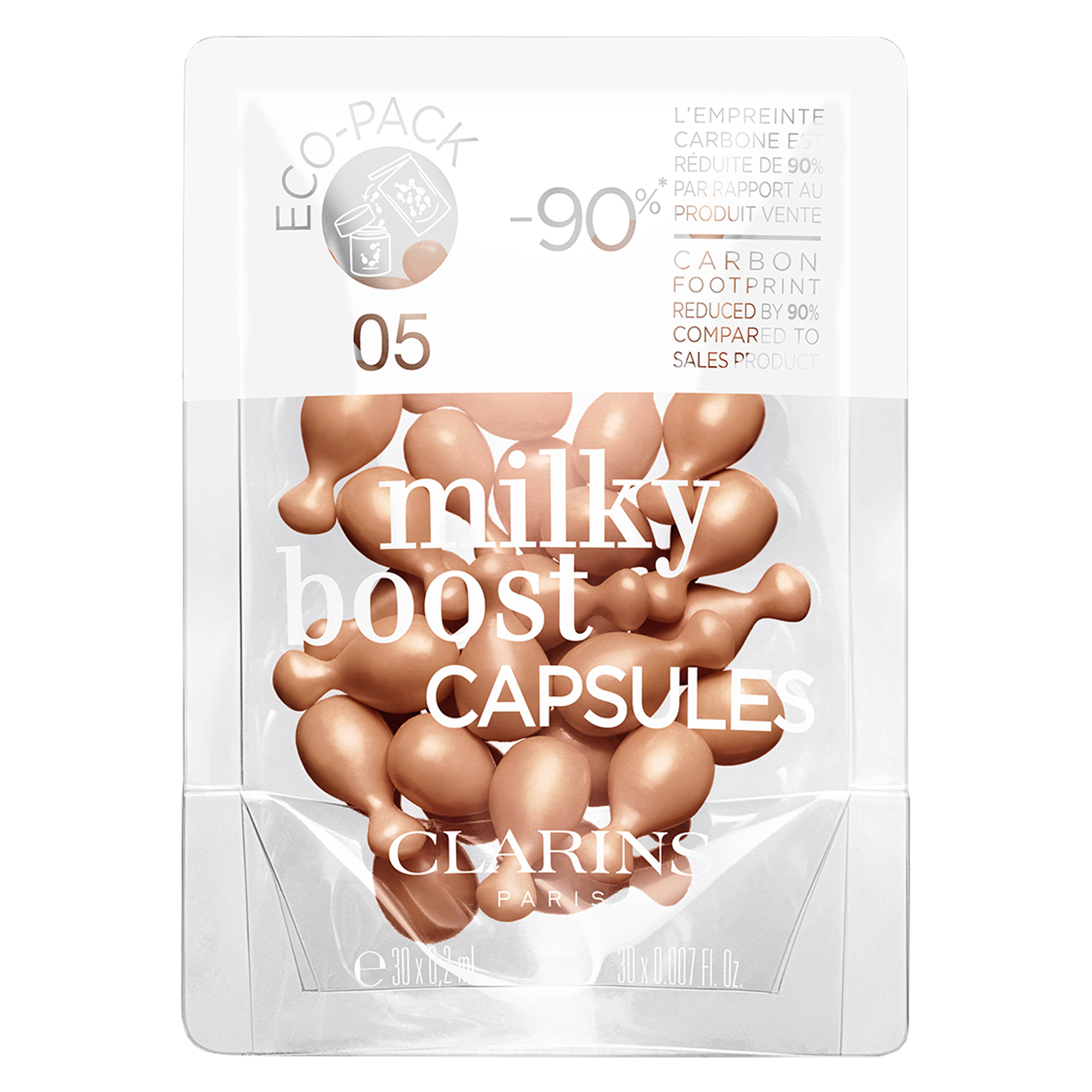 Clarins Milky Boost Make-up Capsules Refill 30 x 0,2 ml
