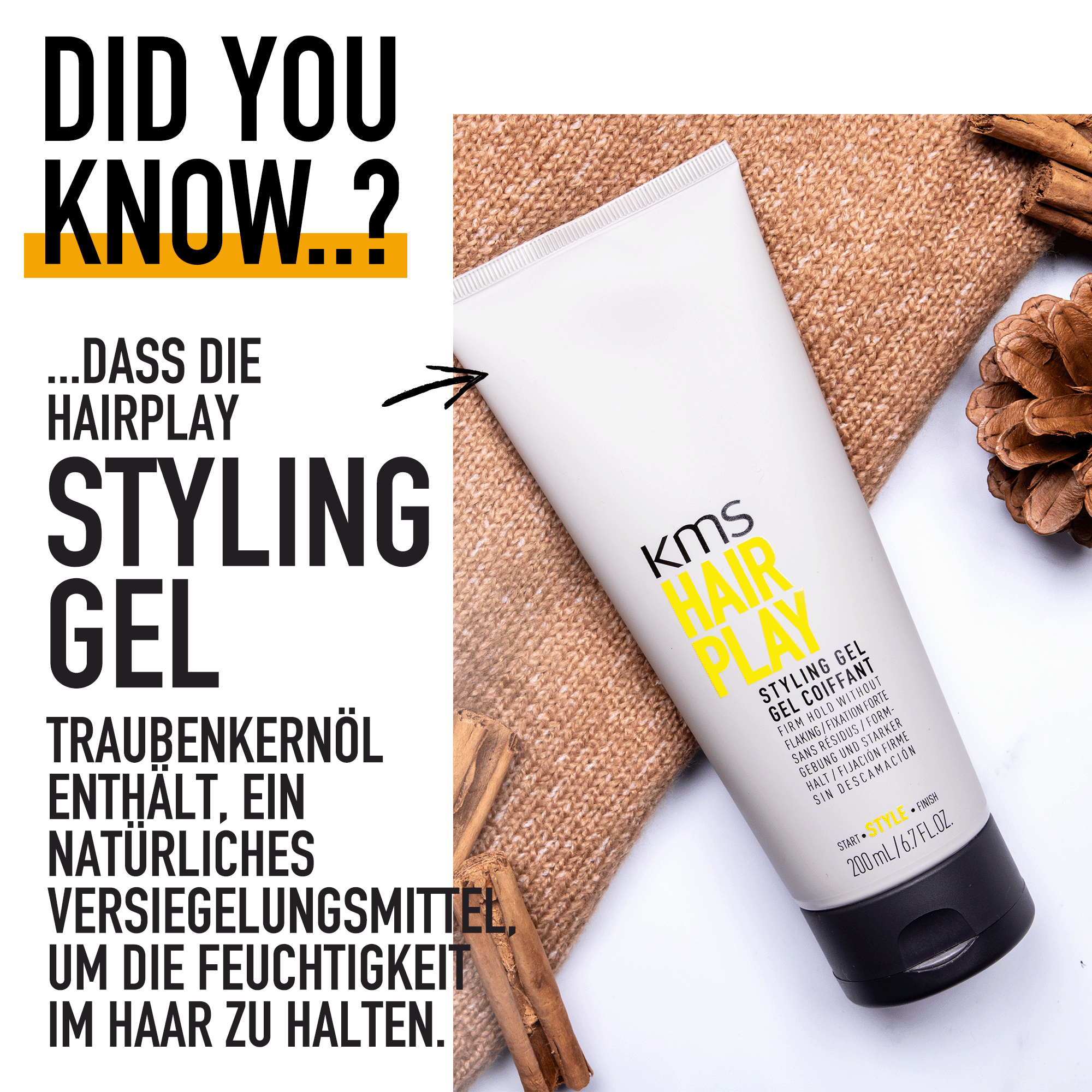 KMS HairPlay Styling Gel