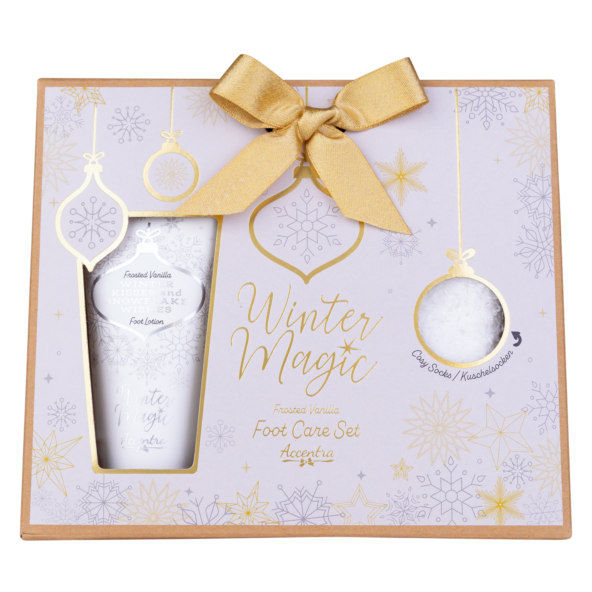 Accentra Winter Magic Fußpflegeset in Geschenkbox
