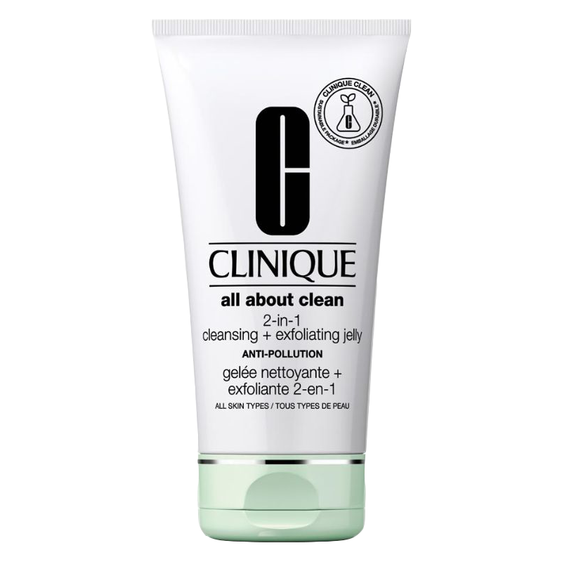 Clinique All About Clean 2-in-1 Cleansing + Exfoliating Jelly Anti-Pollution