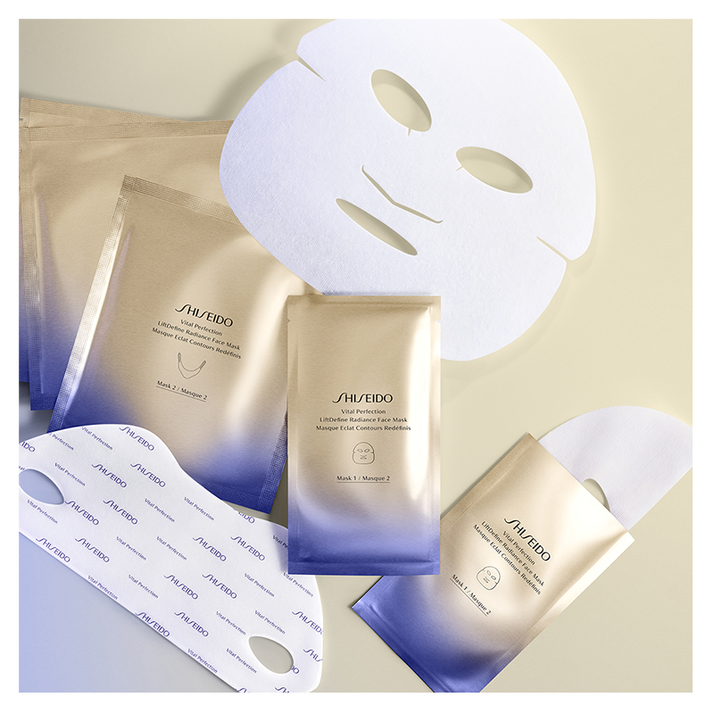 Shiseido Vital Perfection Liftdefine Radiance Face Mask SET