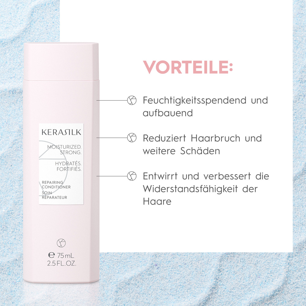 Kerasilk Essential Reparatur Reiseset für trockenes, geschädigtes Haar