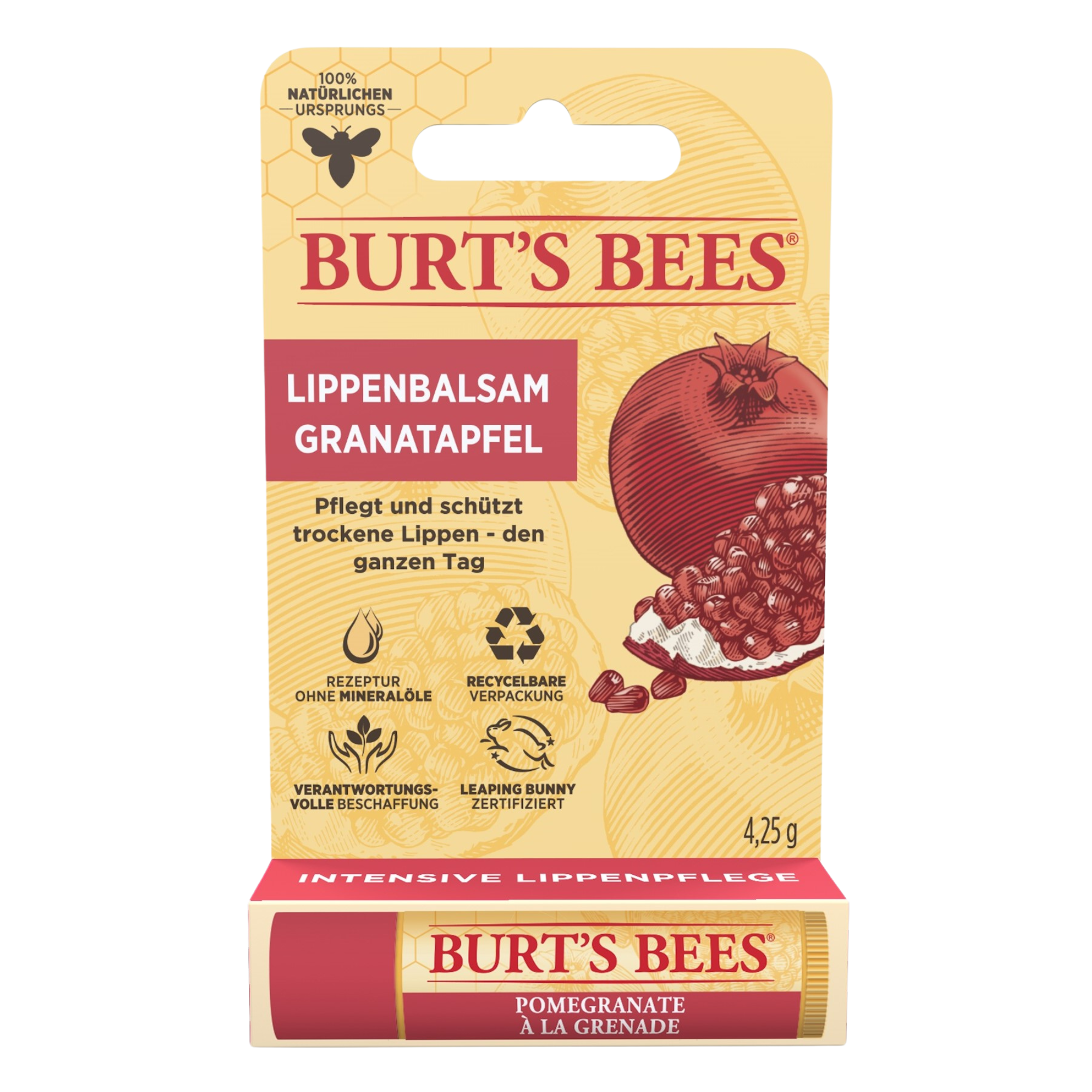 Burts Bees Pomegranate Lip Balm