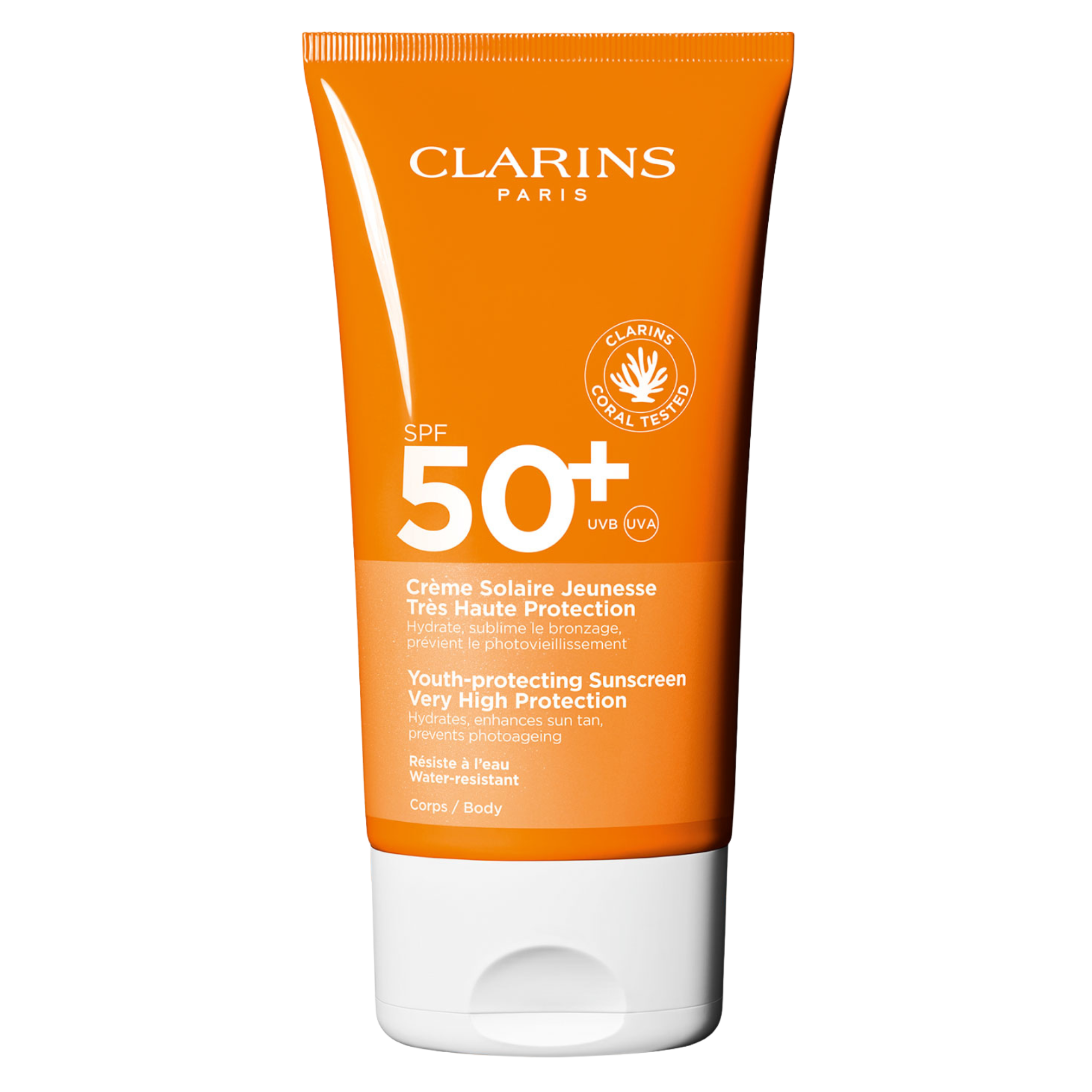 Clarins Sonnenschutz Youth-protecting Sunscreen Body SPF 50+