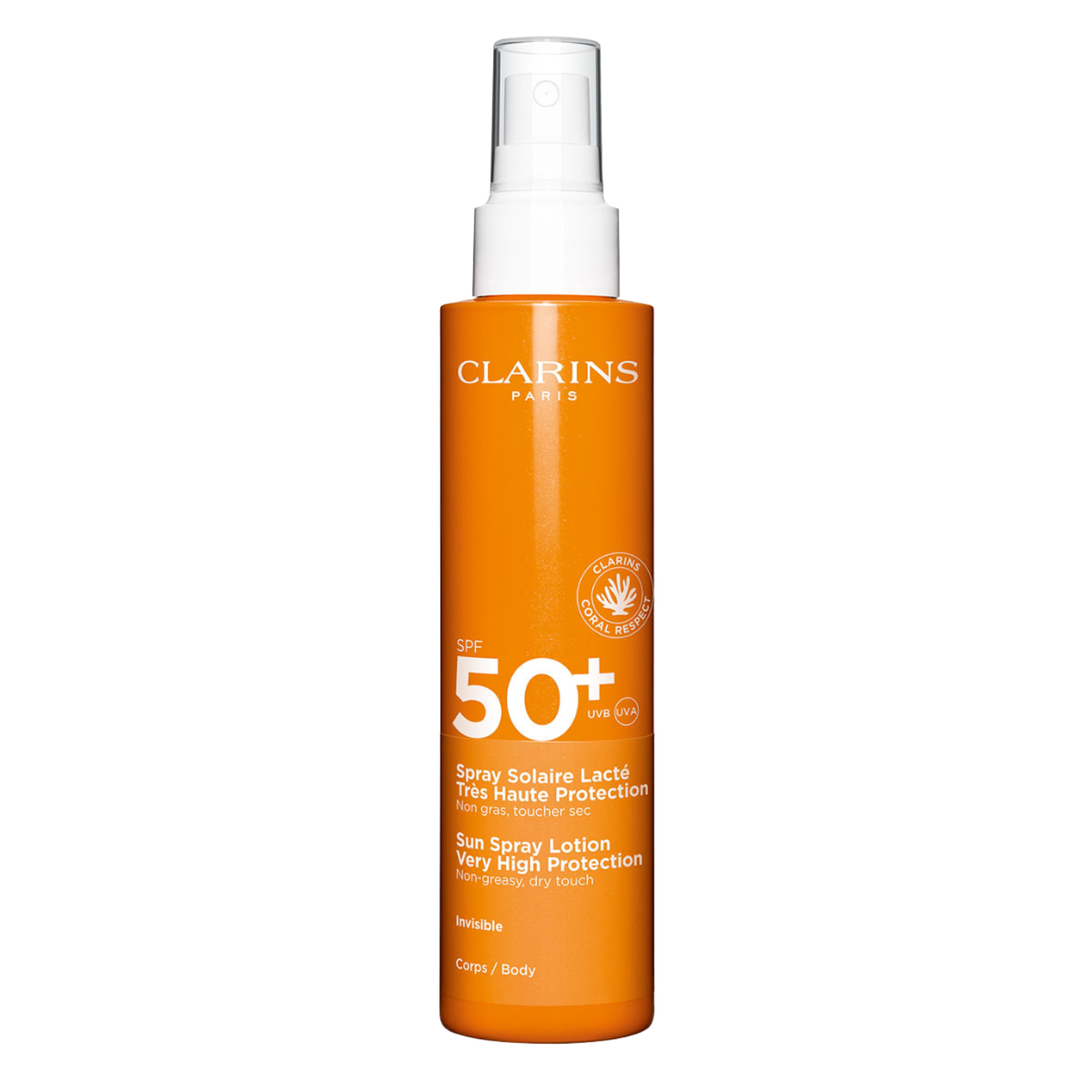 Clarins Sonnenschutz Spray Solaire Lacté Très Haute Protection SPF 50+