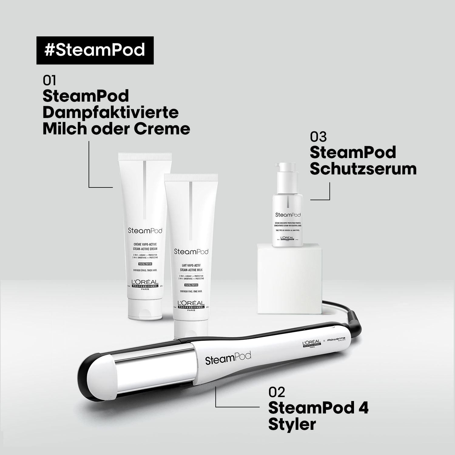 L'Oreal Professionnel Steampod Outils 4 Glätteisen