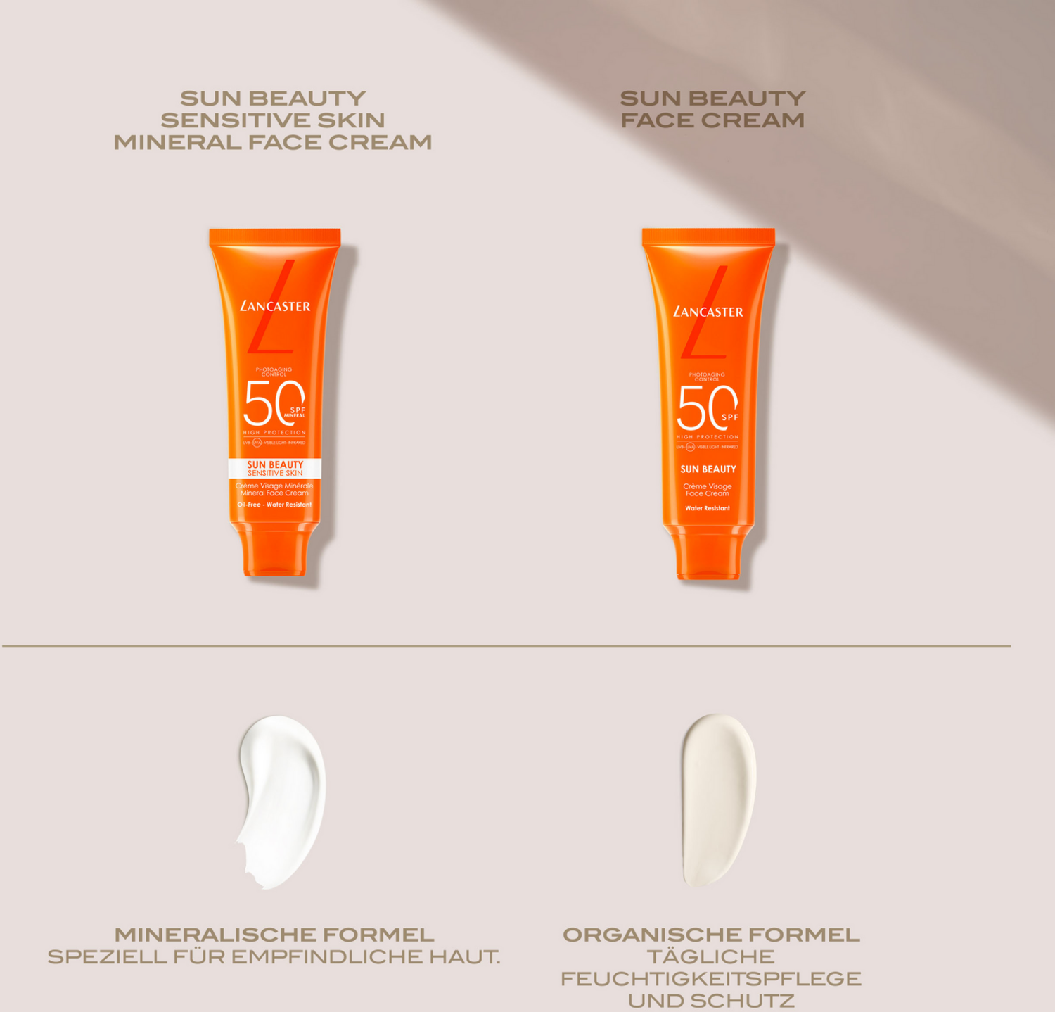 Lancaster Sun Beauty Mineral Face Cream SPF50