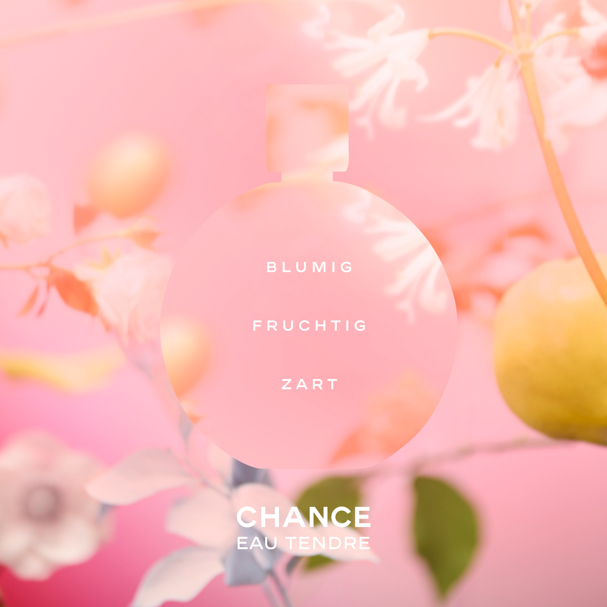 CHANEL CHANCE EAU TENDRE EAU DE TOILETTE ZERSTÄUBER