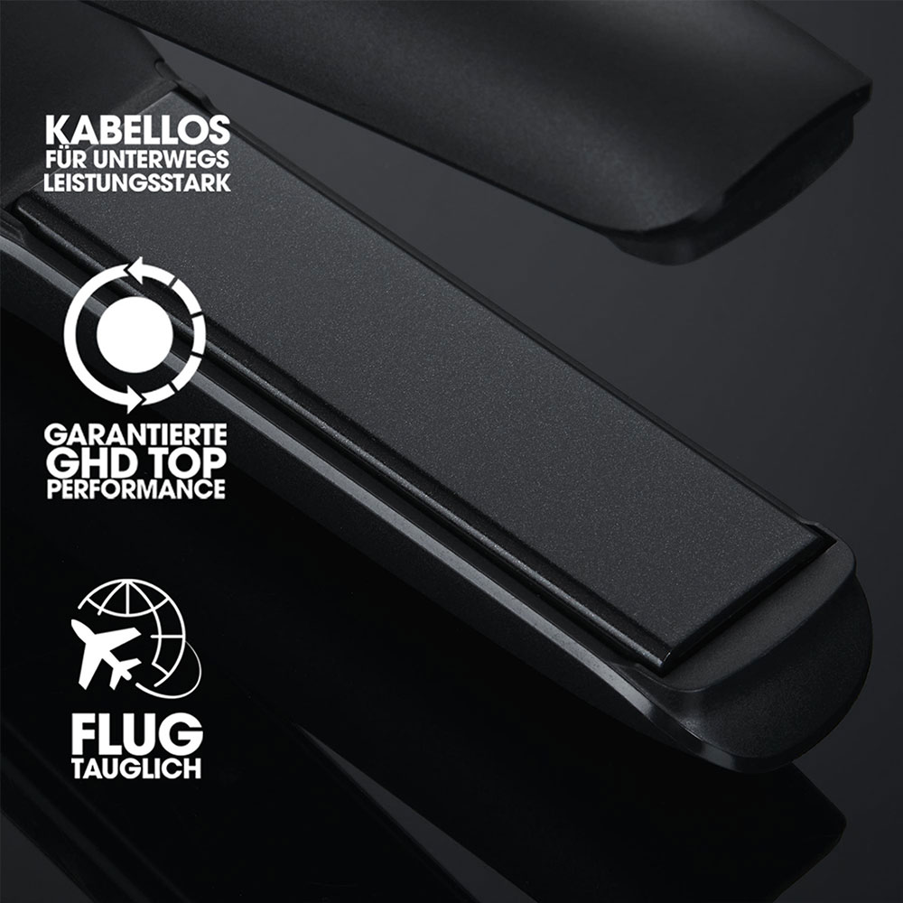 ghd unplugged™ Styler schwarz
