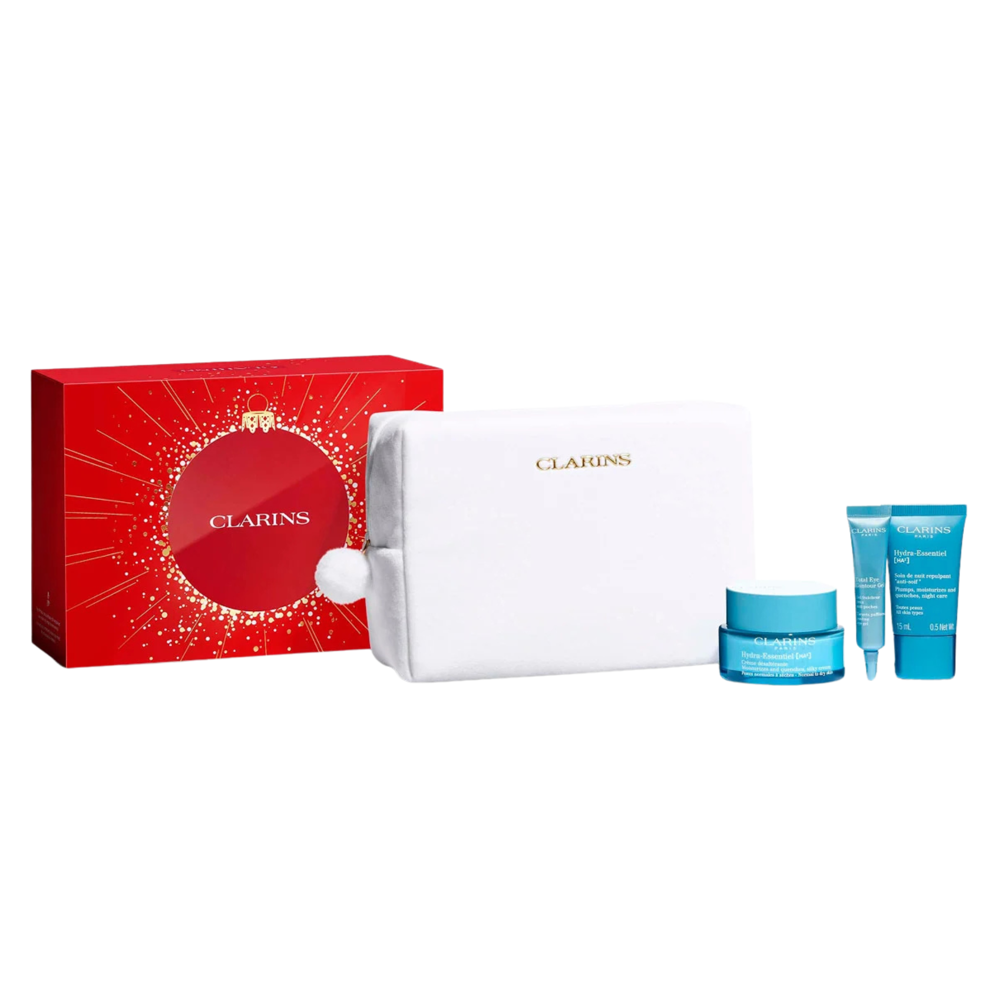 Clarins Hydra-Essentiel Gesichtspflege SET