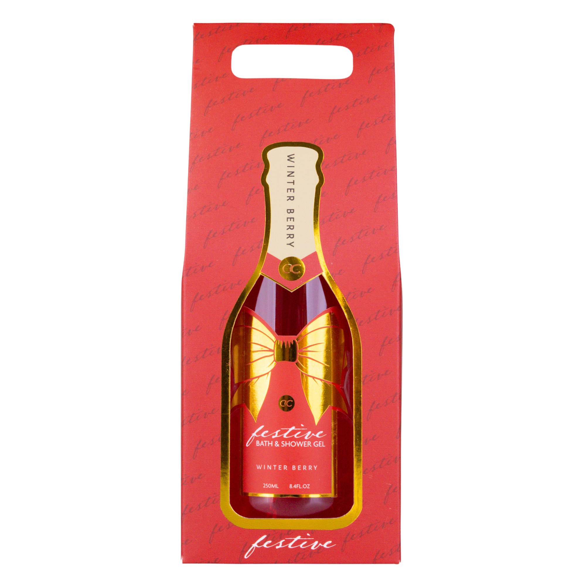 Accentra Festive Bade- & Duschgel Champagner red Set