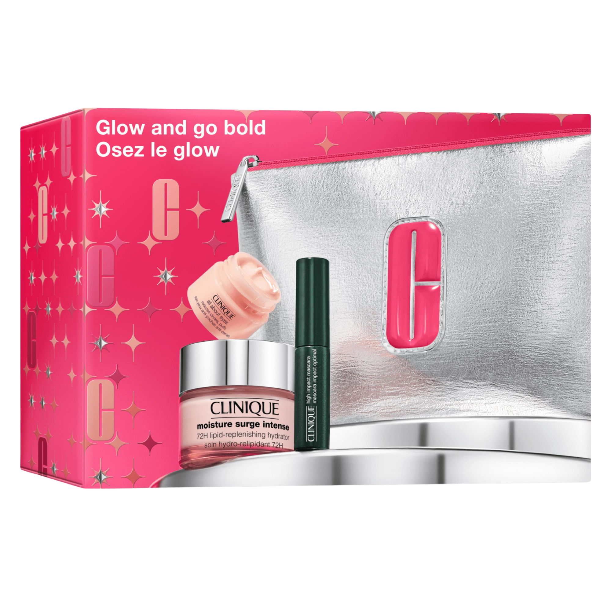 Clinique Moisture Surge Glow And Go Bold SET