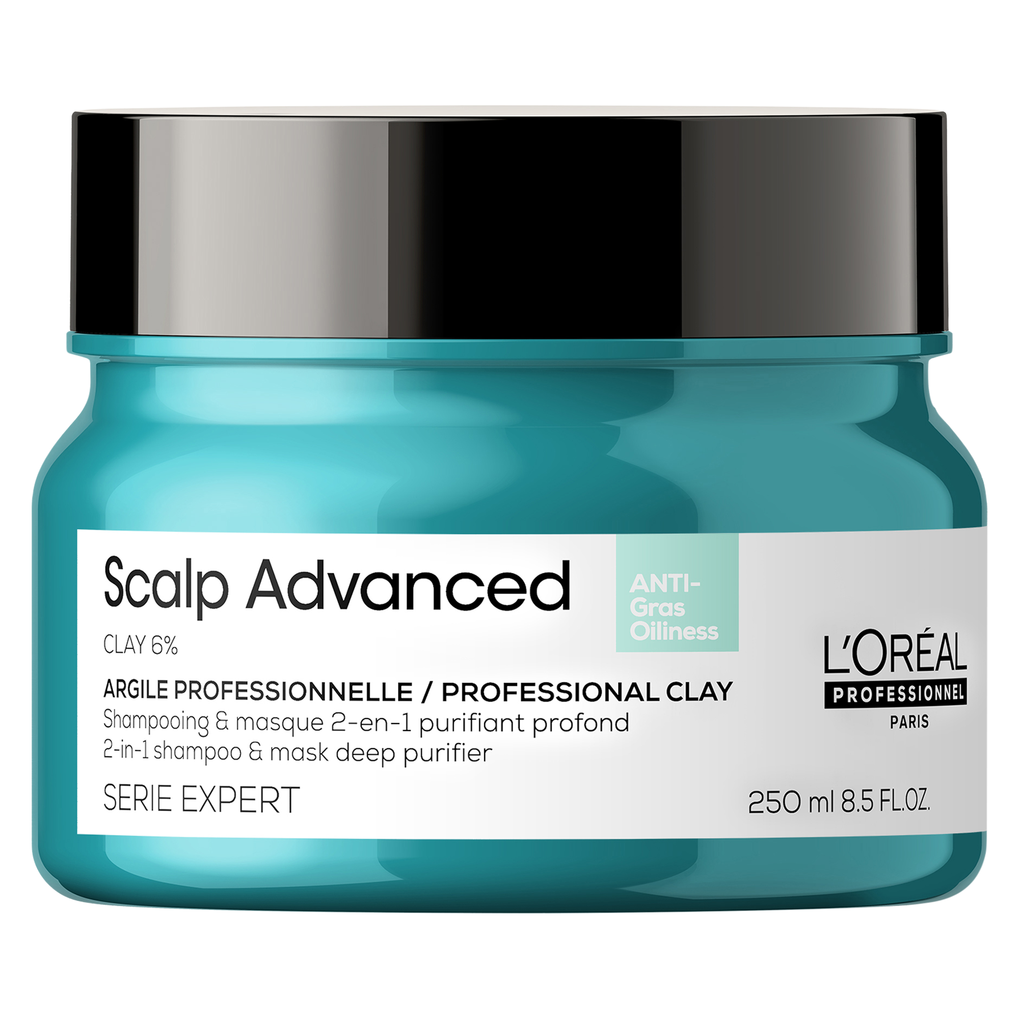L'Oreal Professionnel Expert Scalp Advanced Anti-Oiliness 2in1 Deep Purifier Clay
