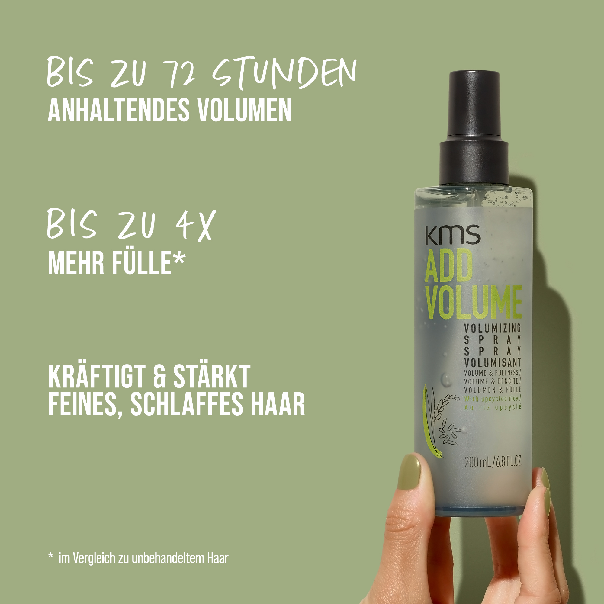 KMS AddVolume Volumizing Spray