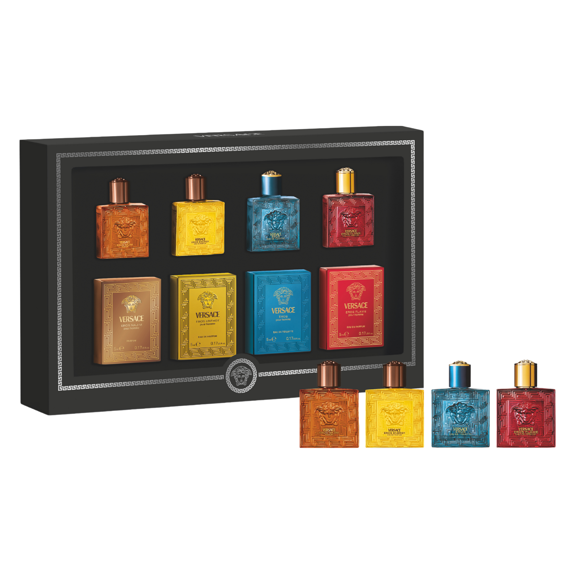 Versace Miniaturen 4er Collection Herren SET | 1 Set