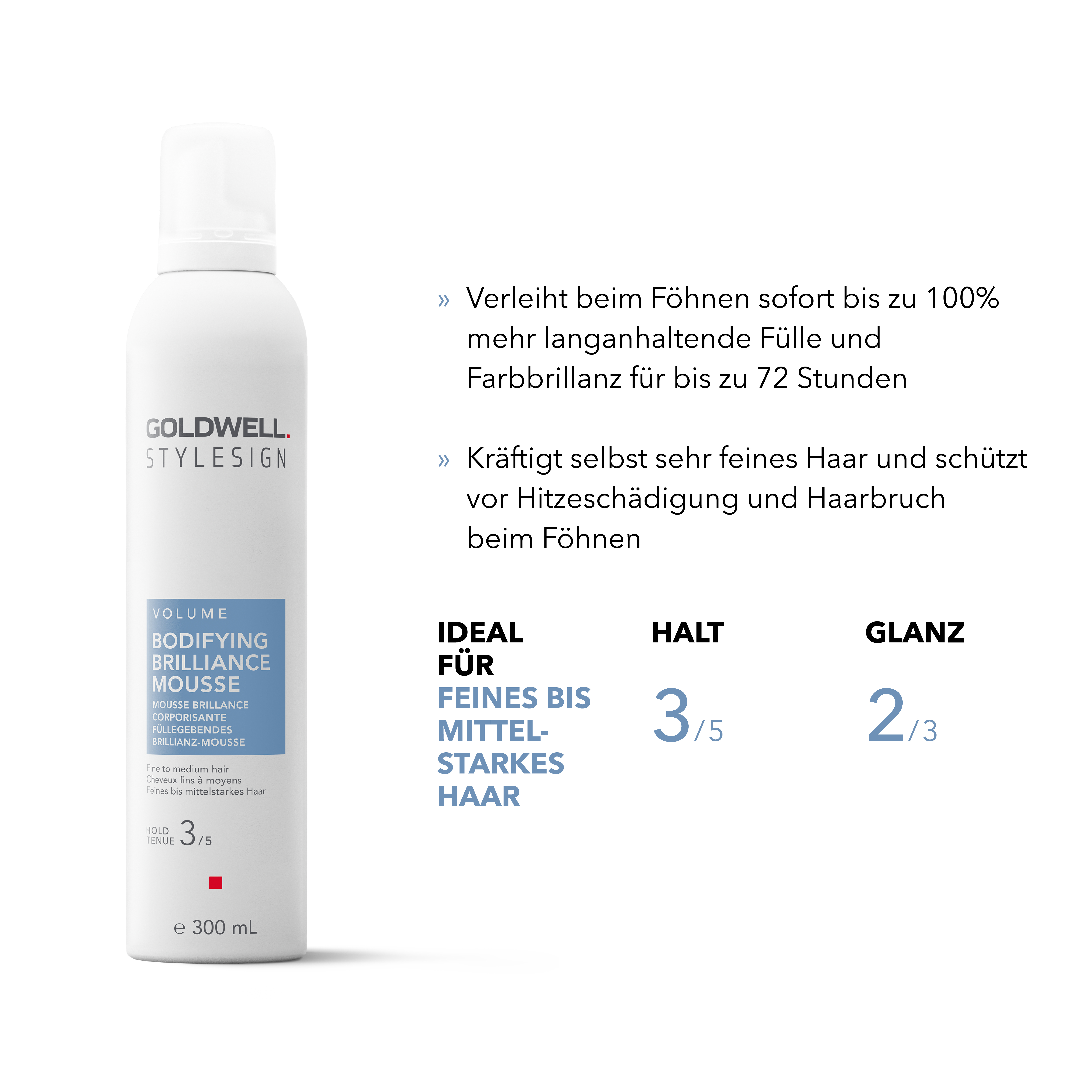 Goldwell StyleSign Volume füllegebendes Brillanz-Mousse