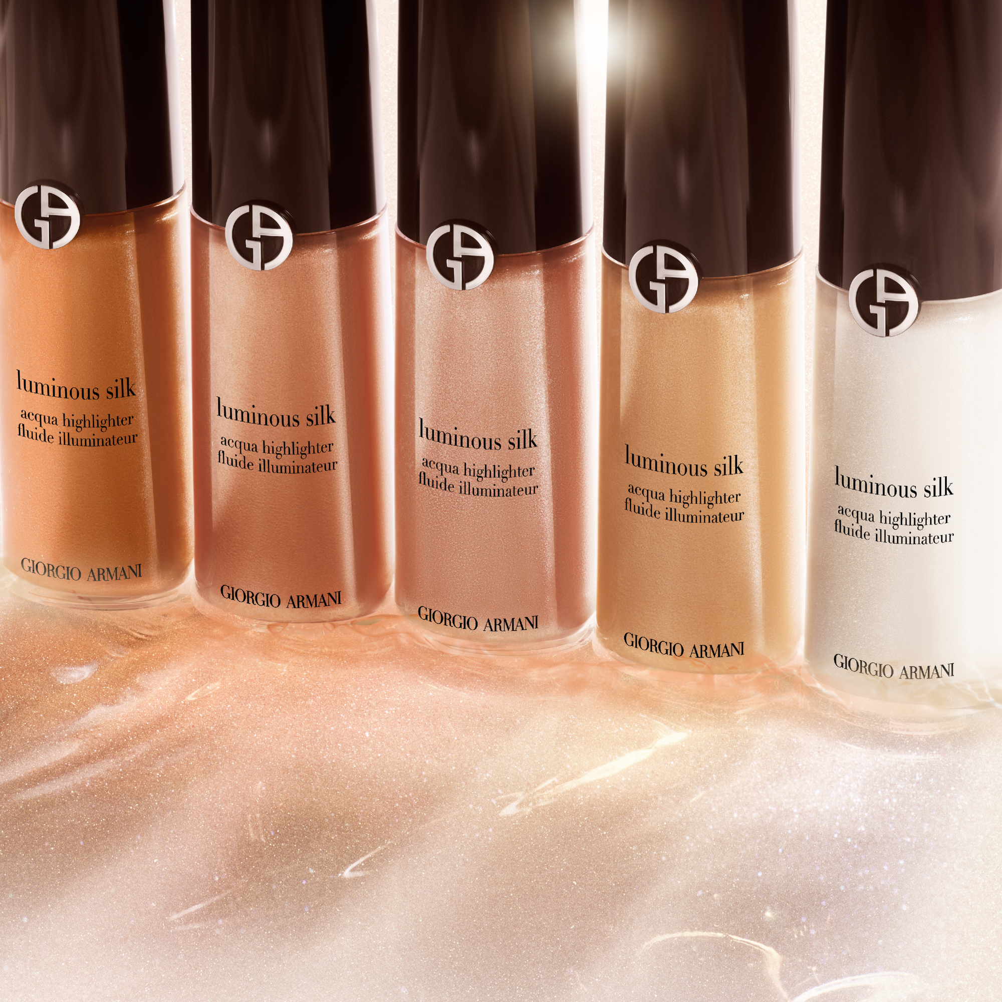 Armani Luminous Silk Acqua Highlighter